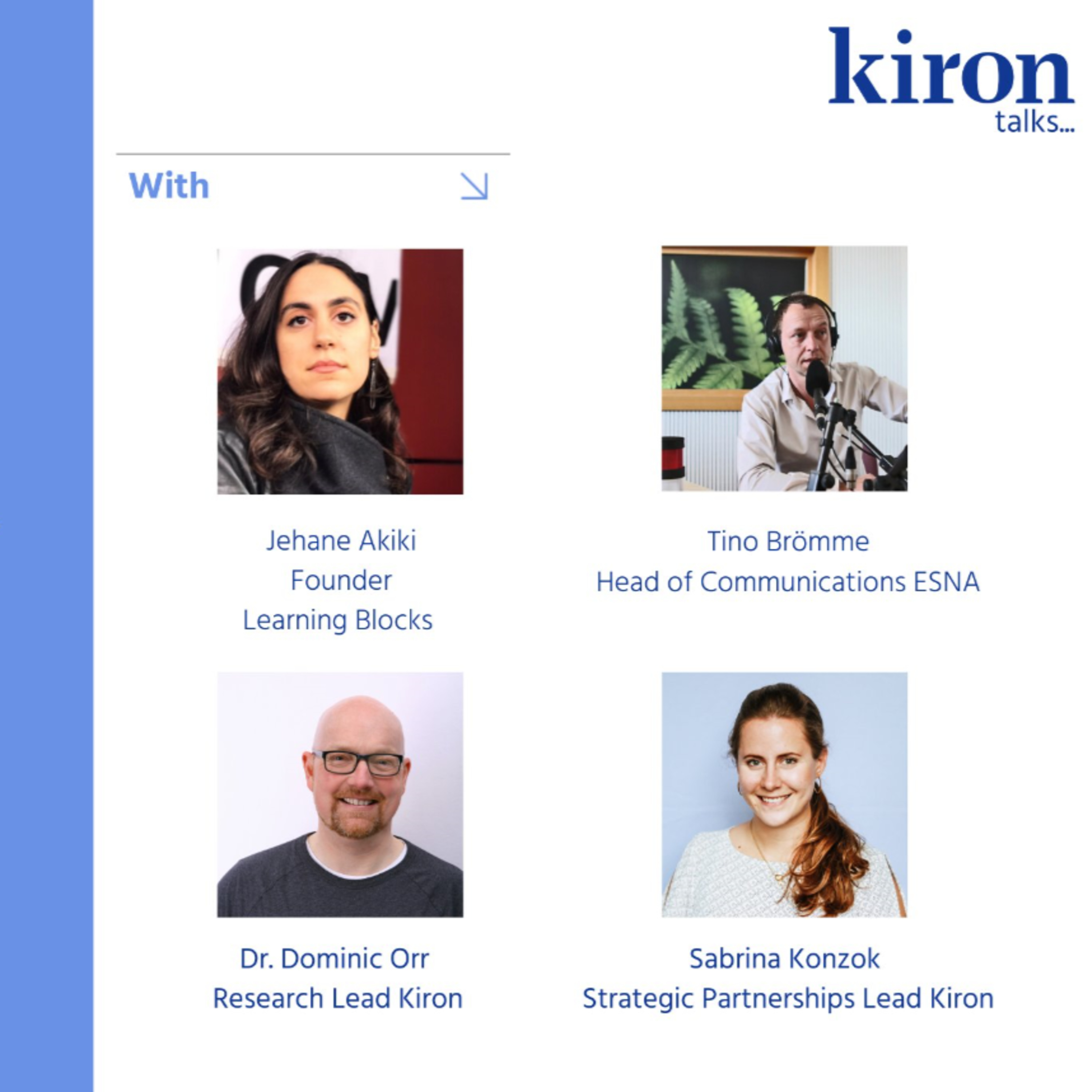 Kiron talks...
