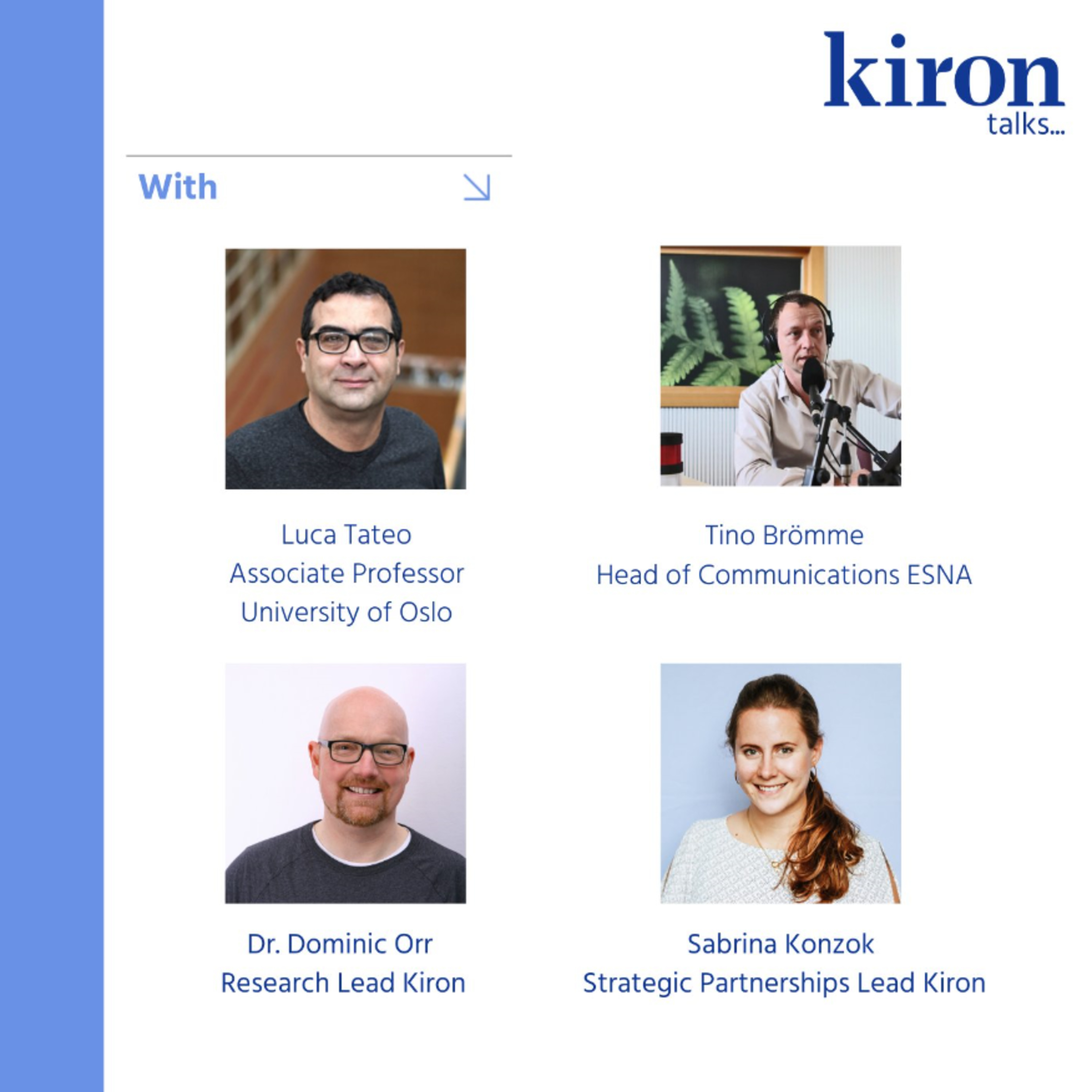 Kiron talks...