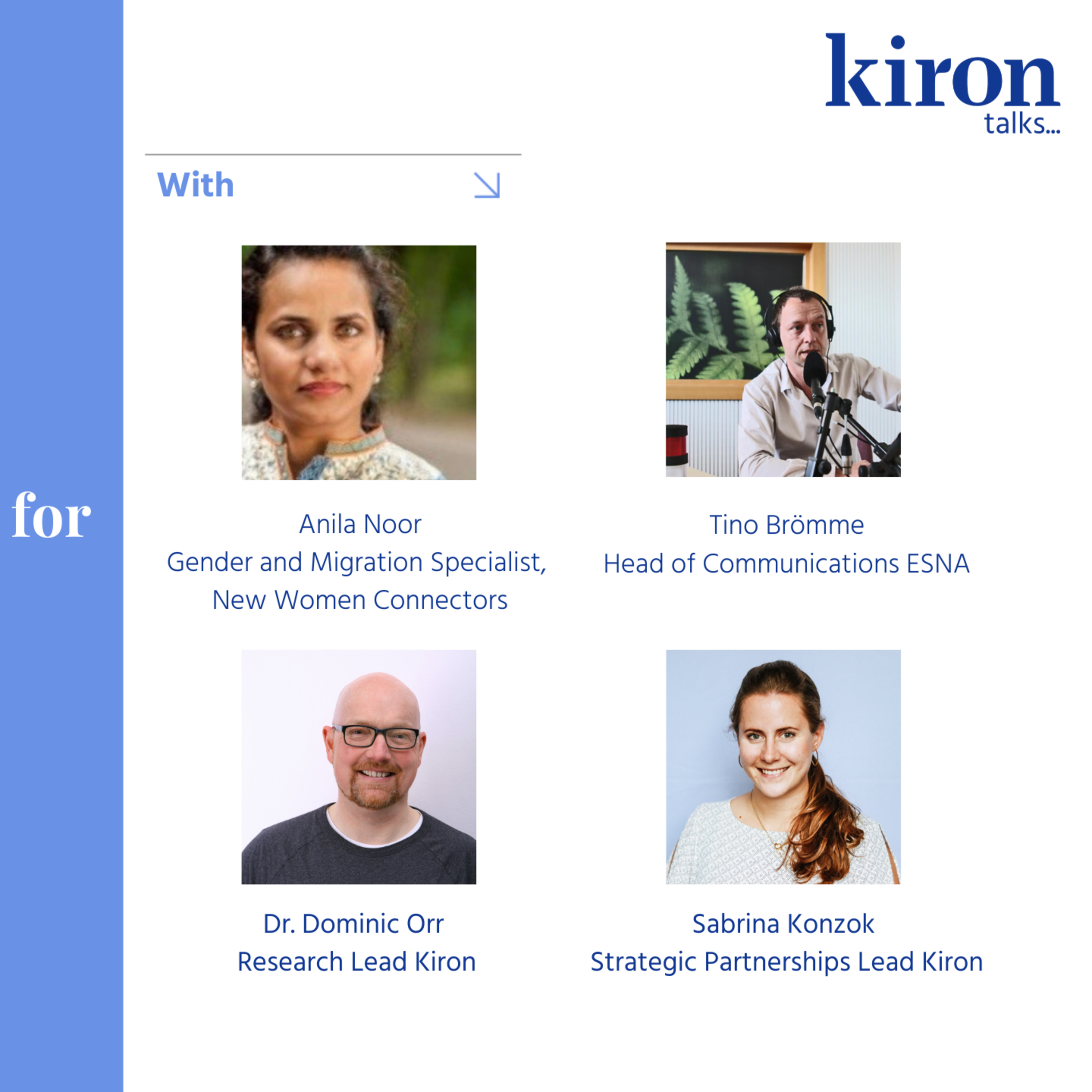 Kiron talks...