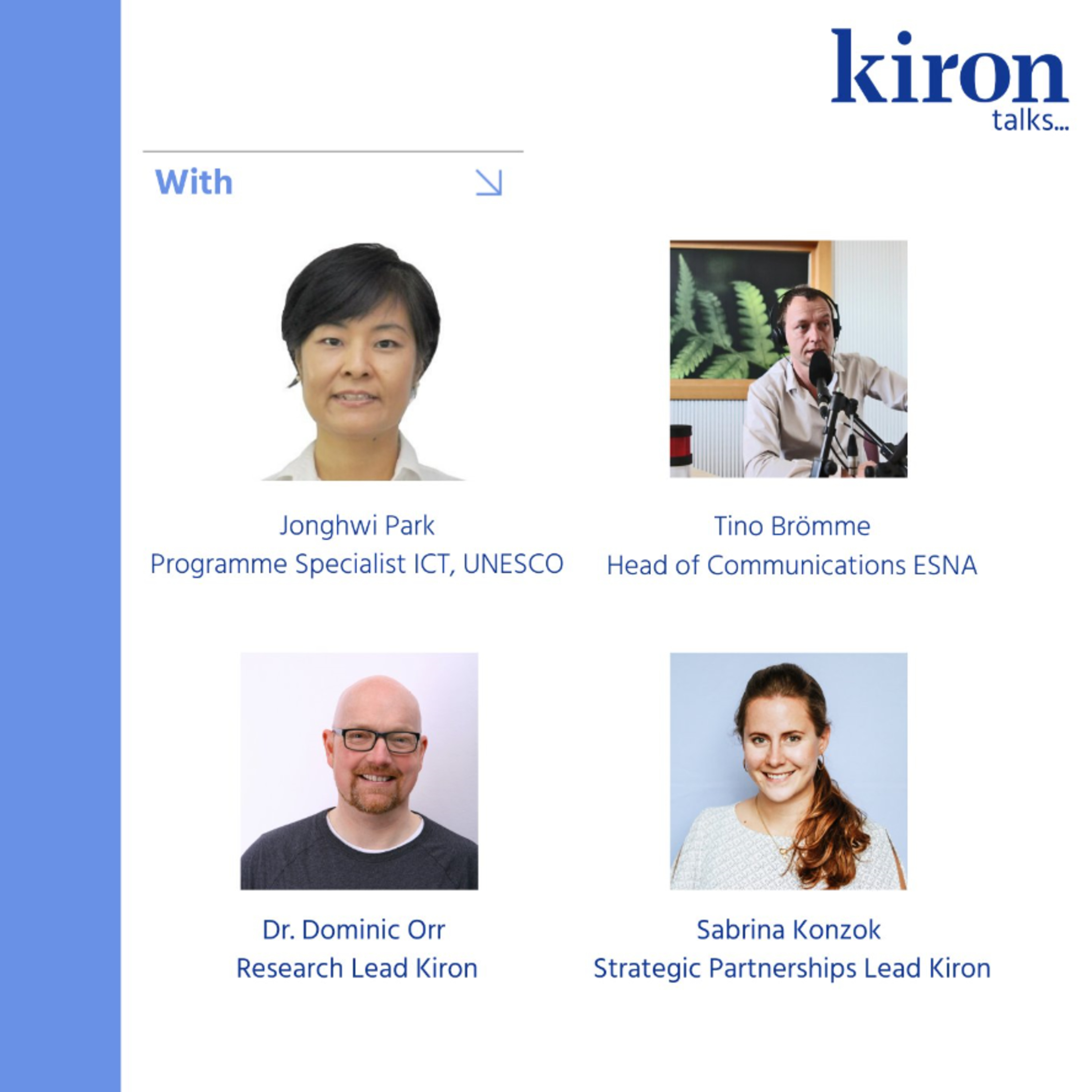 Kiron talks...