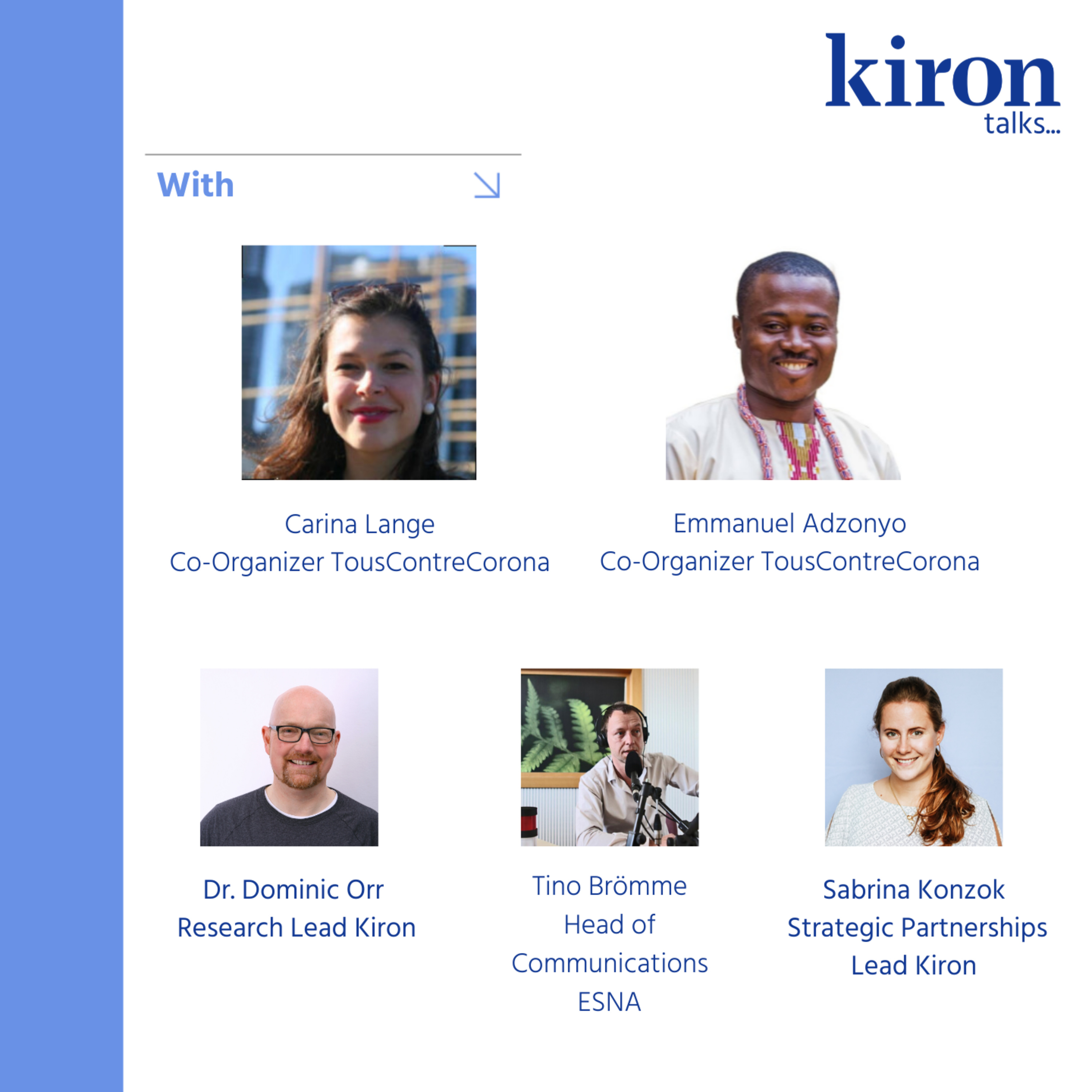 Kiron talks...