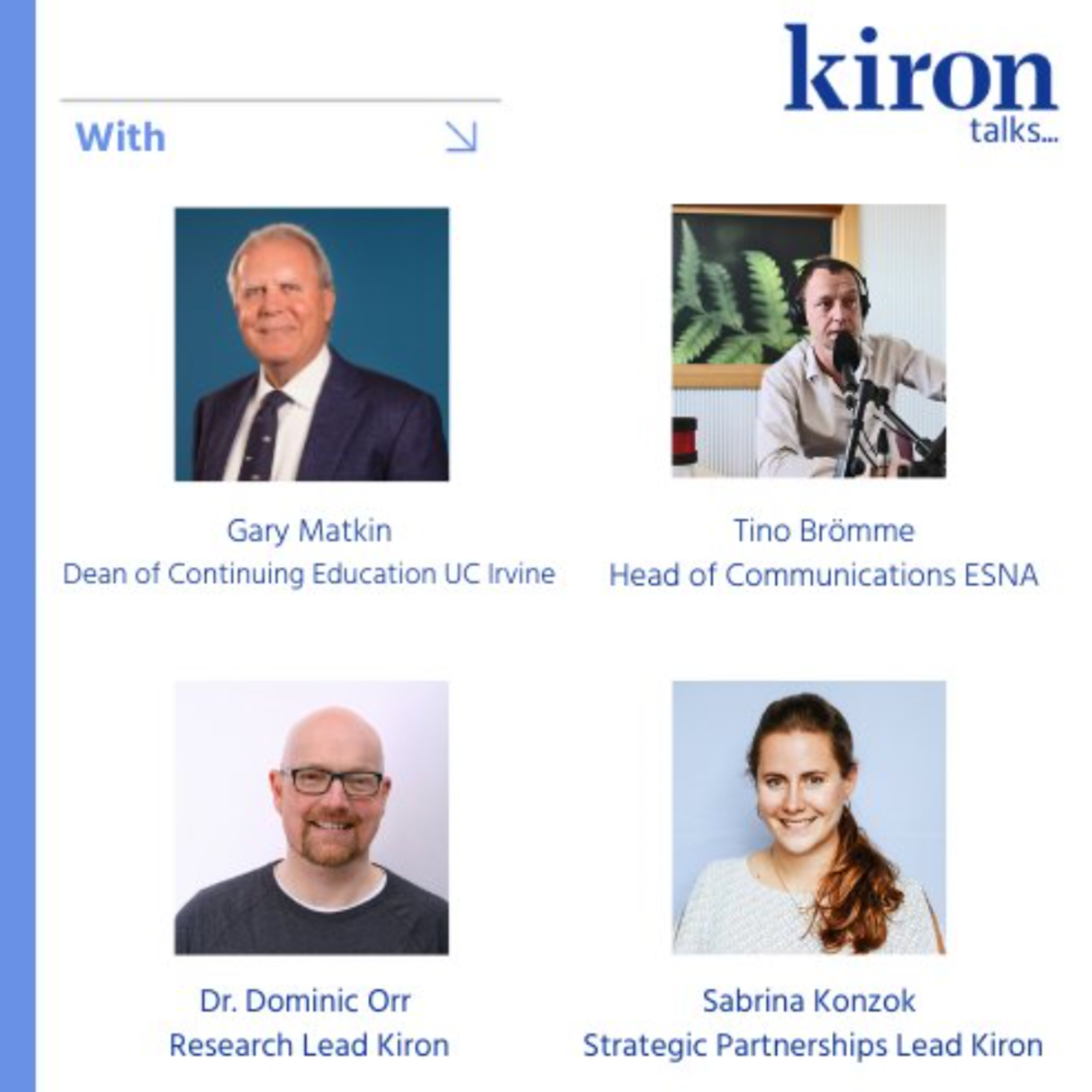 Kiron talks...