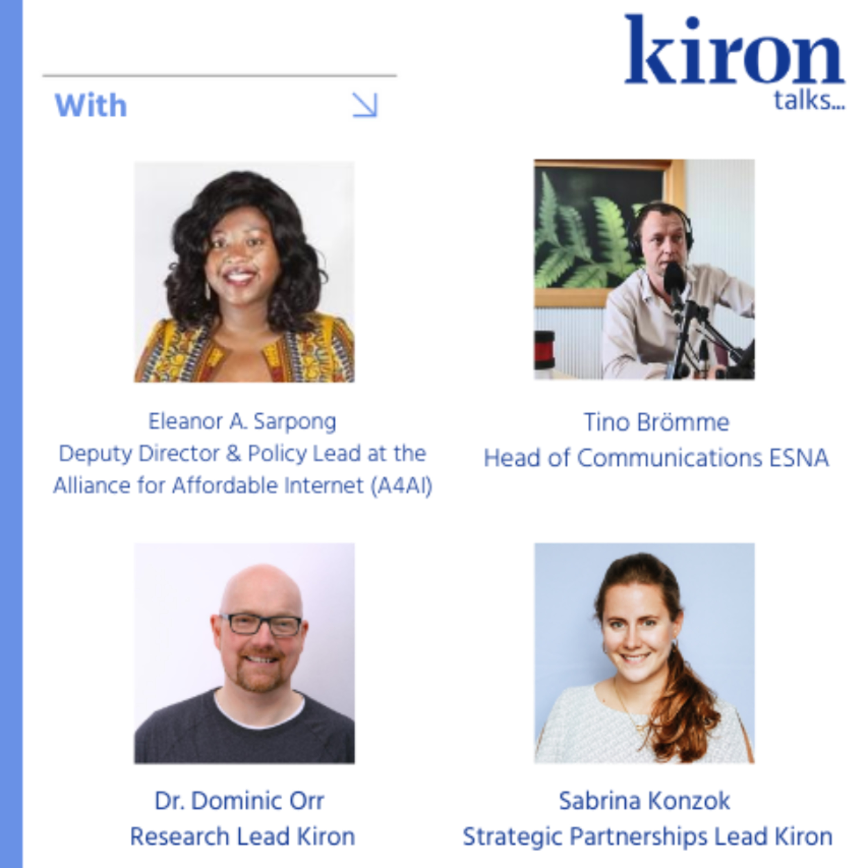Kiron talks...