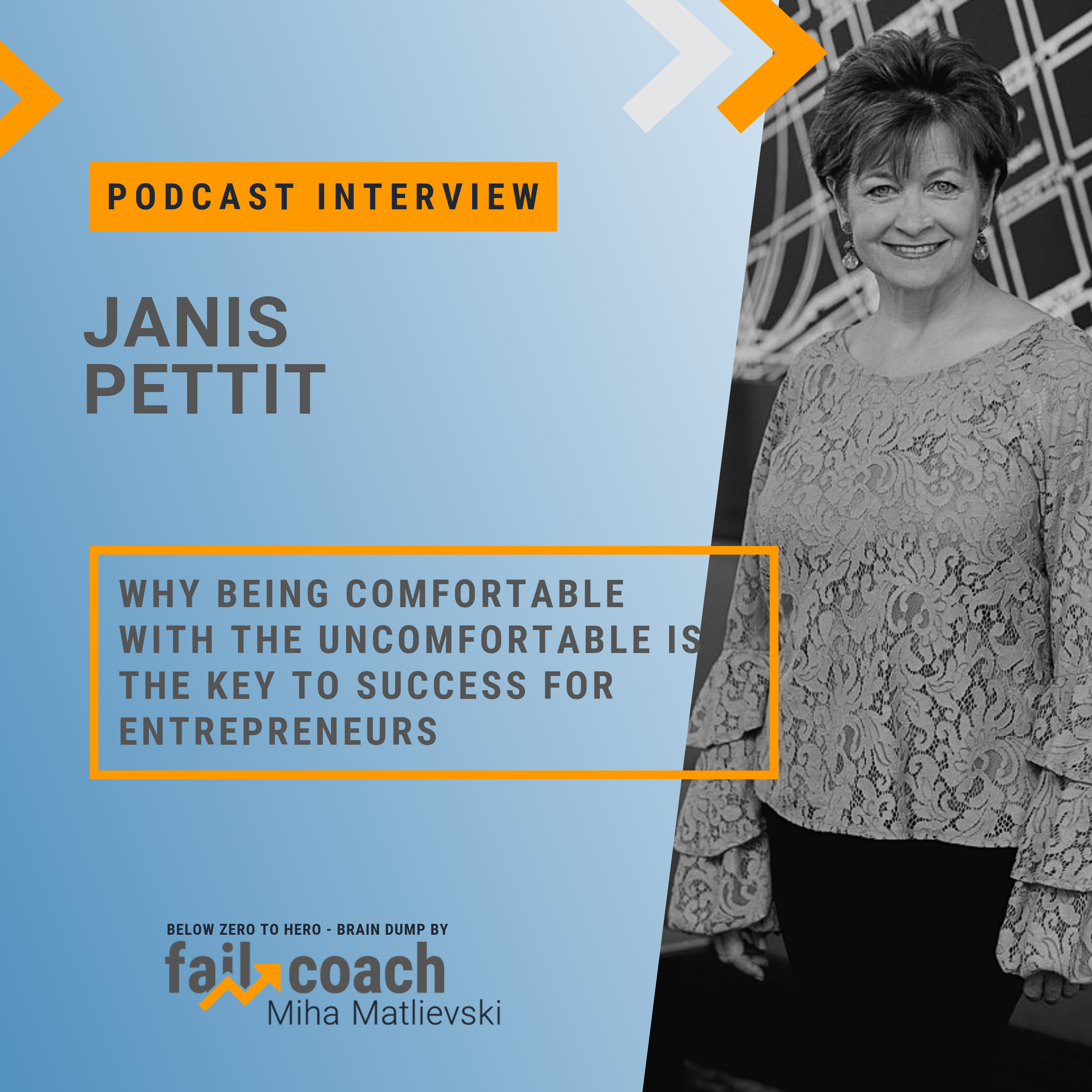 25: Value Interview w/ Janis Pettit :: Why being comfortable with the uncomfortable is the key to success for entrepreneurs