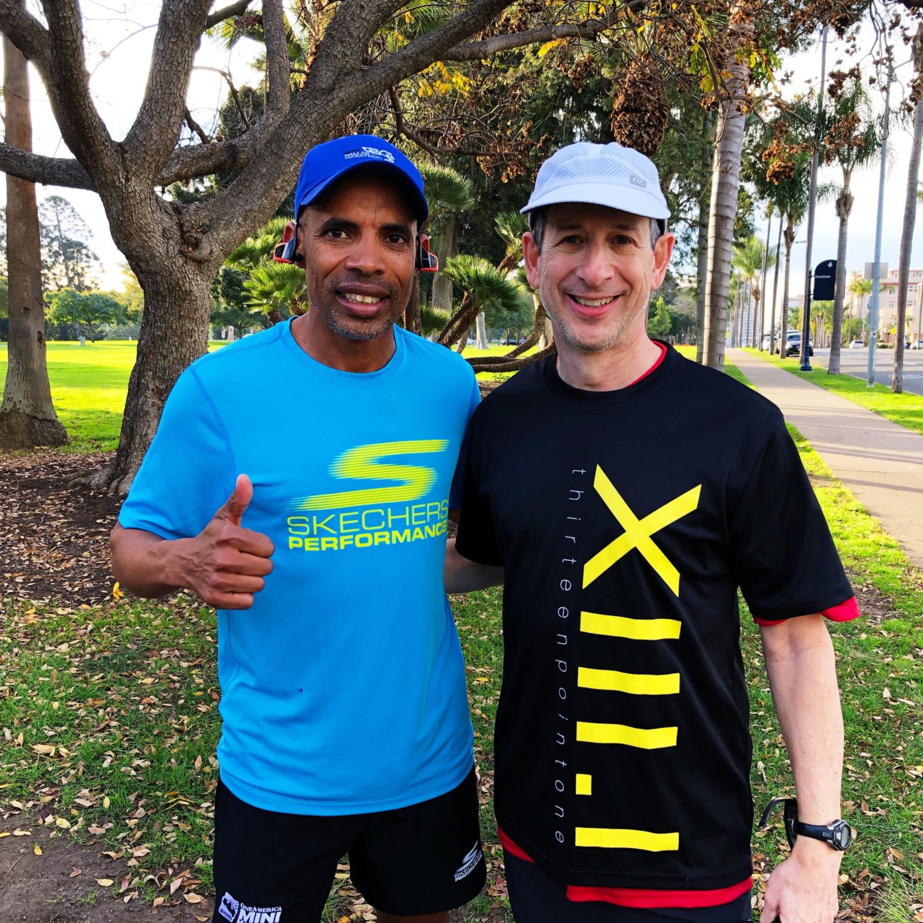 Episode 6: Bonus Episode. That Time When DC Area Runner, Mike Wolf, Met and Ran with Meb!