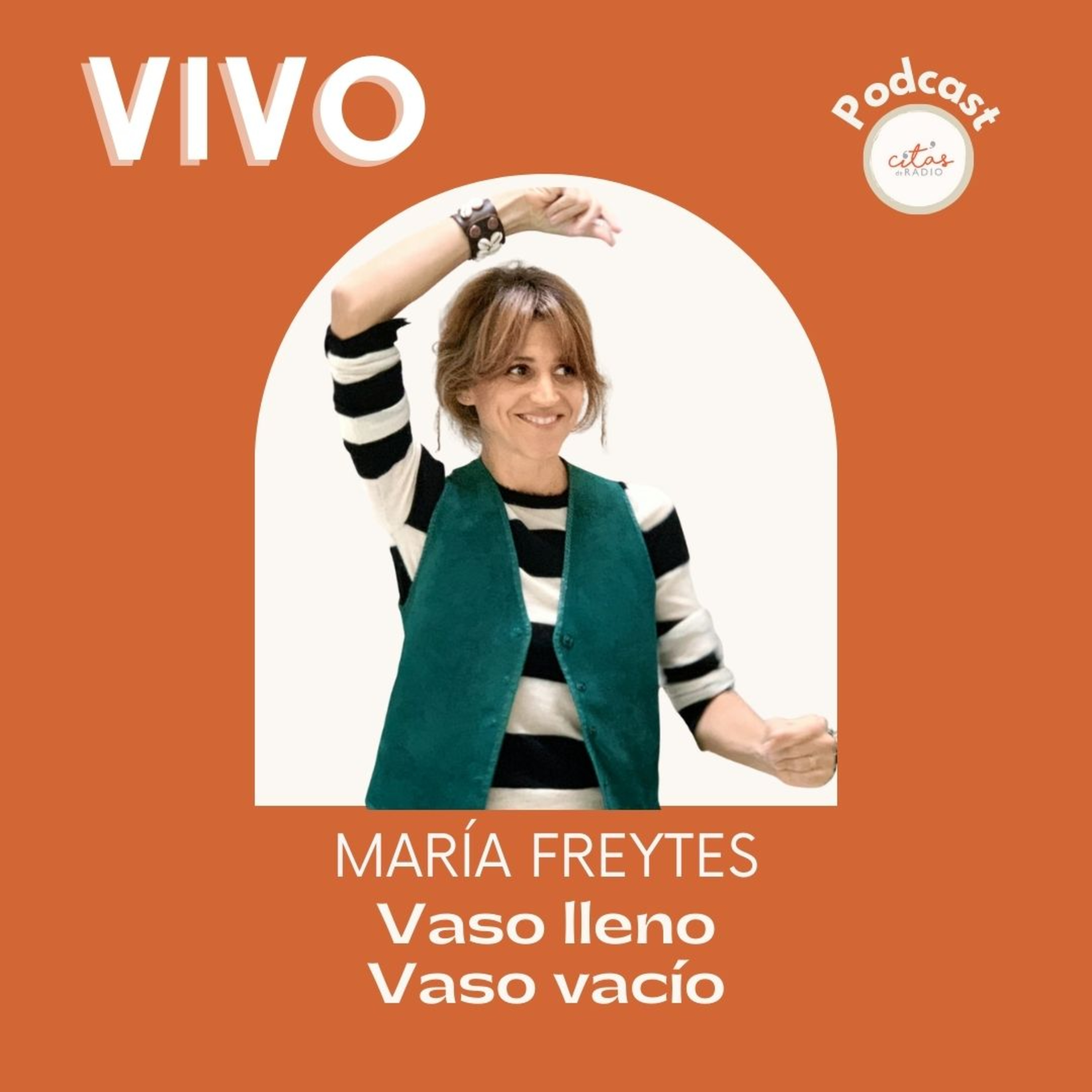 #271 Cita Con Vos - María Freytes: Ver el vaso vacío o lleno nos despierta distintos circuitos ¿en cuál queremos estar? episode artwork