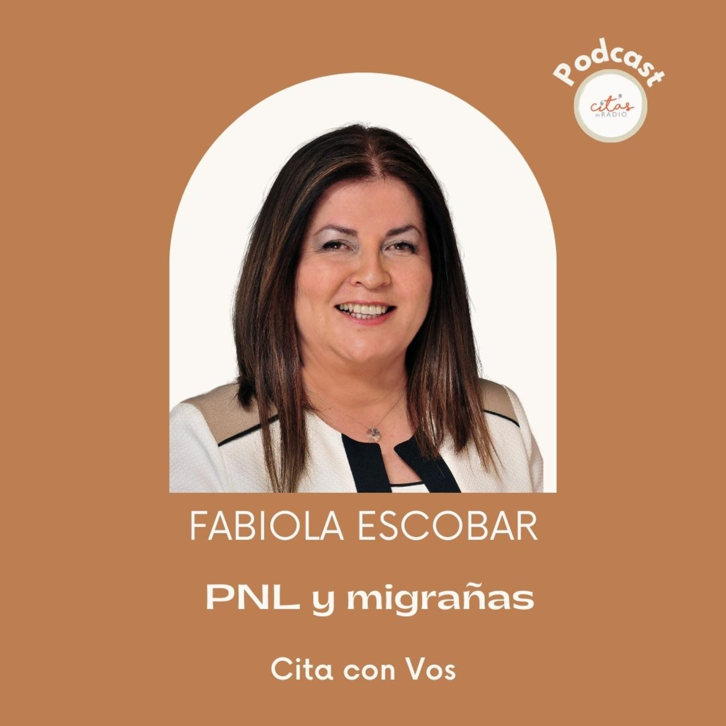 #283 Cita Con Vos - Fabiola Escobar: Según la PNL los dolores de cabeza y migrañas vienen de una insatisfacción personal episode artwork