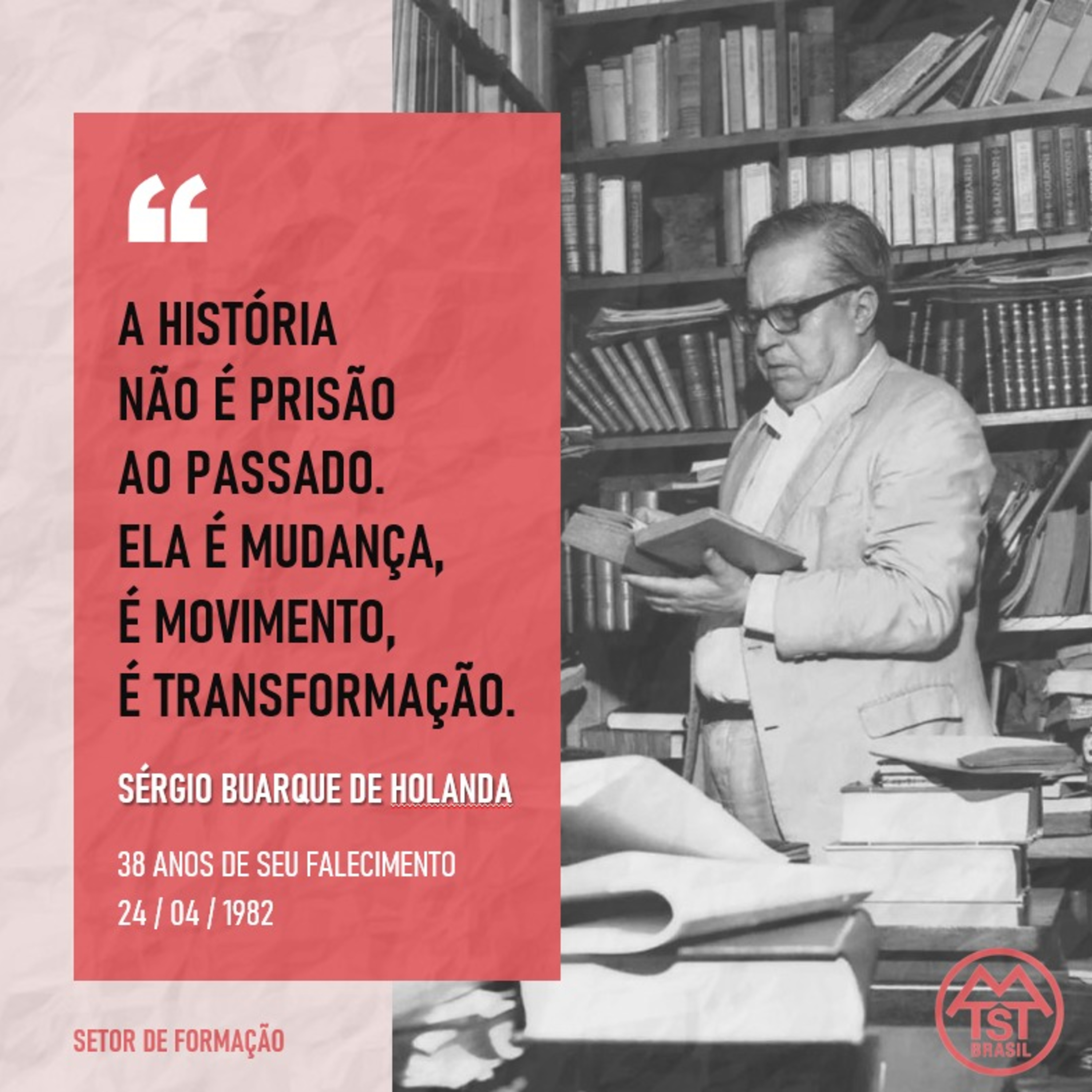 38 anos sem Sérgio Buarque de Holanda | 24.abr.2020 episode artwork