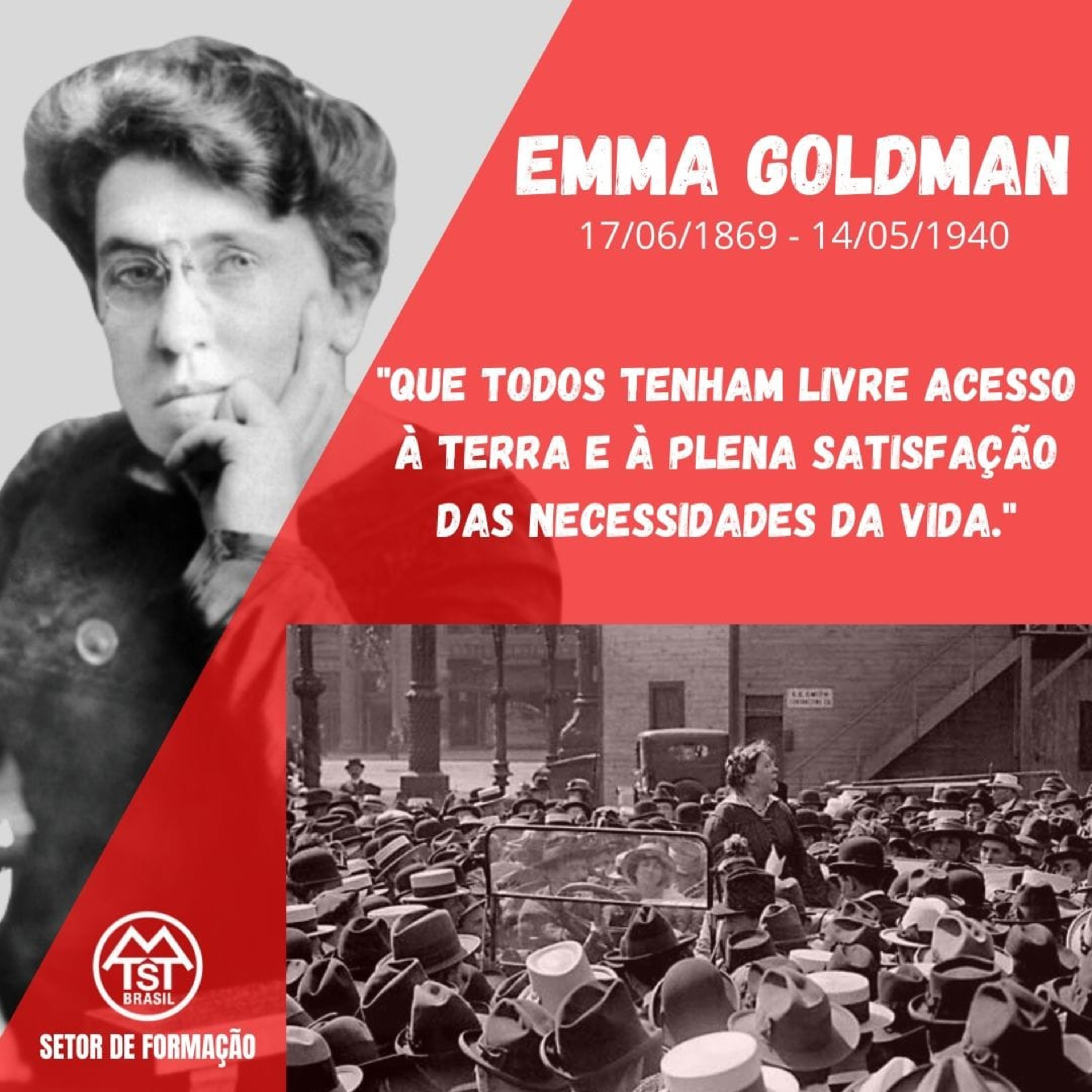 A anarquista Emma Goldman | 14.mai.2020 episode artwork