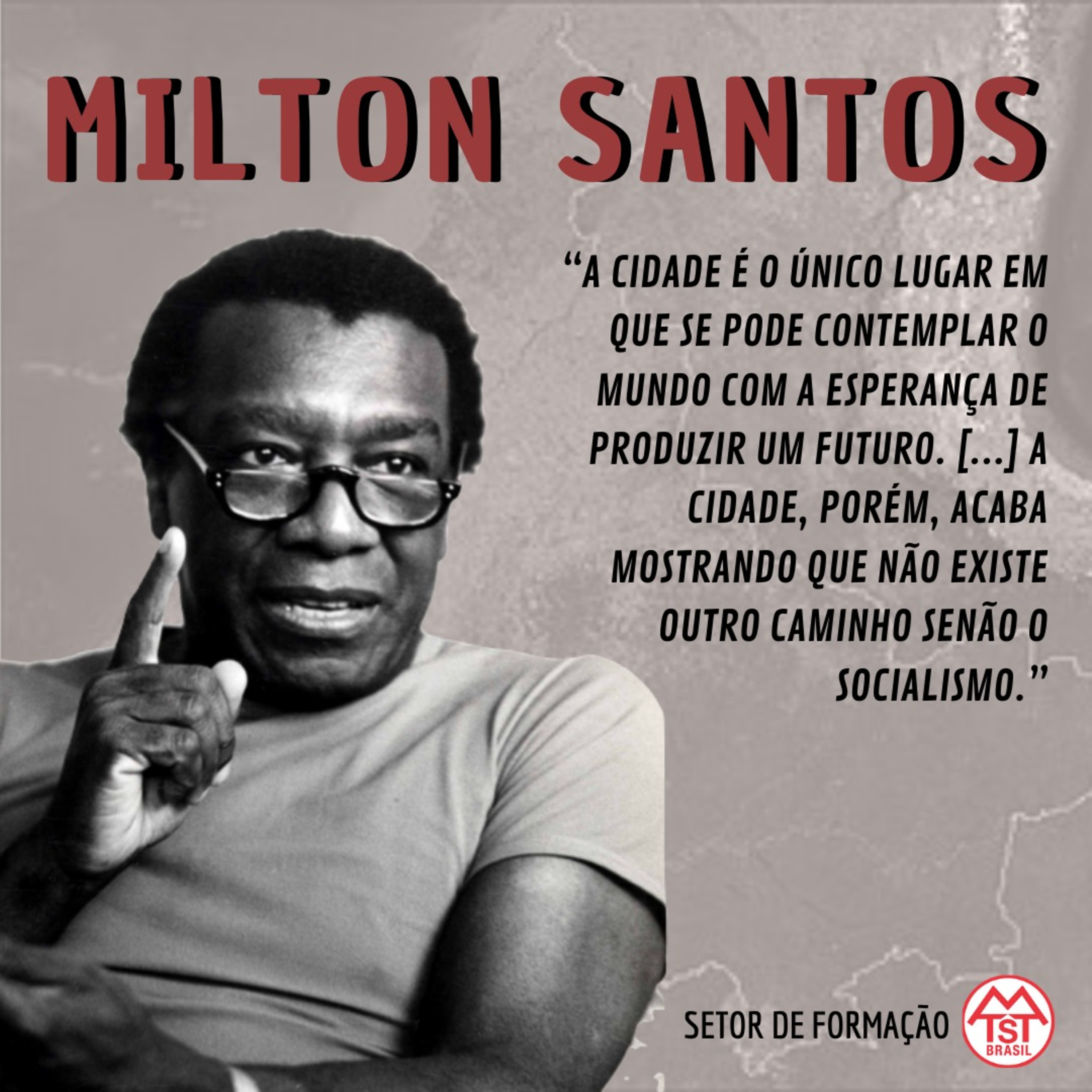 19 anos sem Milton Santos | 24.jun.2020