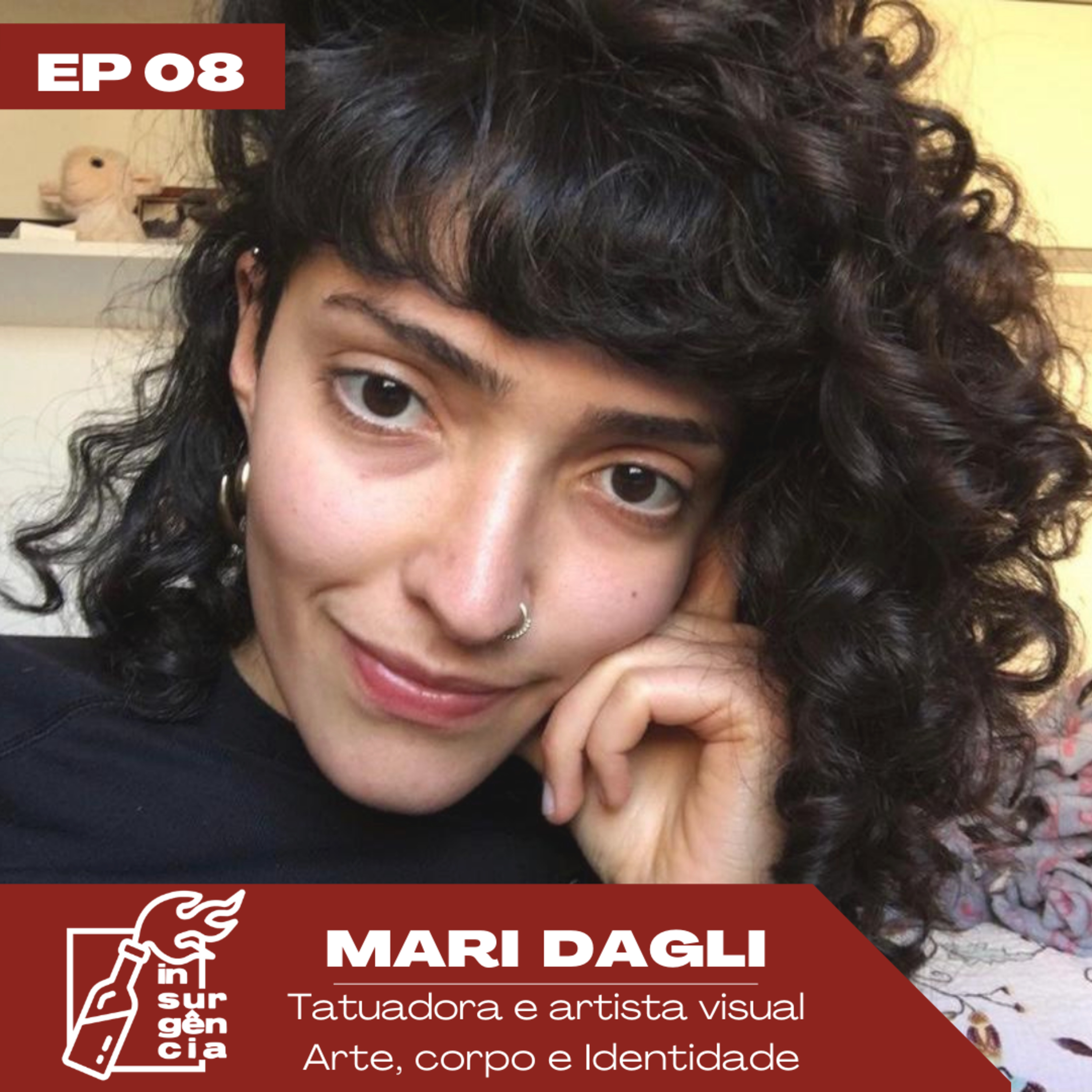 #15 - Insurgência Entrevista - Mari Dagli - Tatuadora e artista visual - Arte, corpo e identidade episode artwork