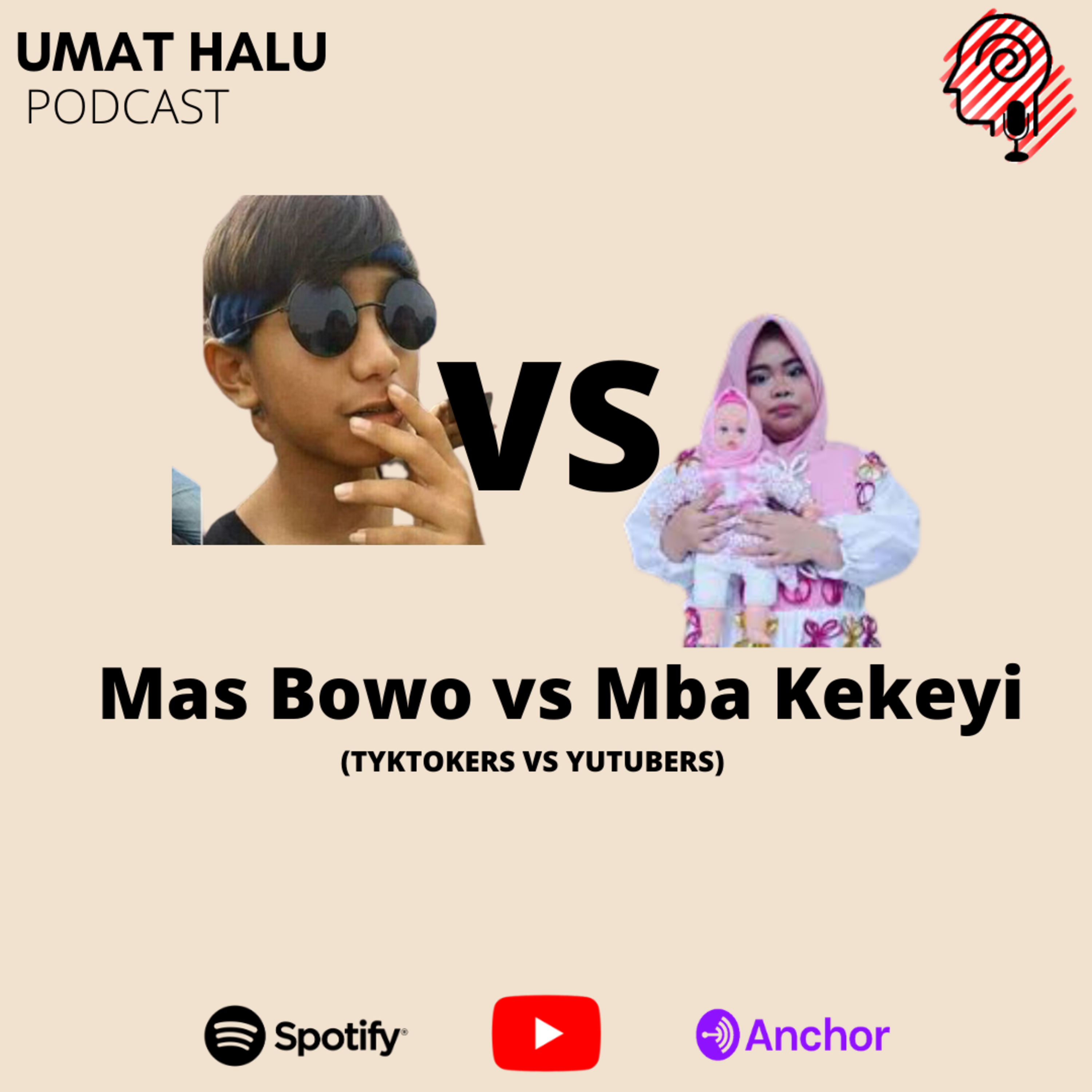 Eps 3 "Mas Bowo vs Mba Kekeyi (Tytokers vs Yutubers)" episode artwork