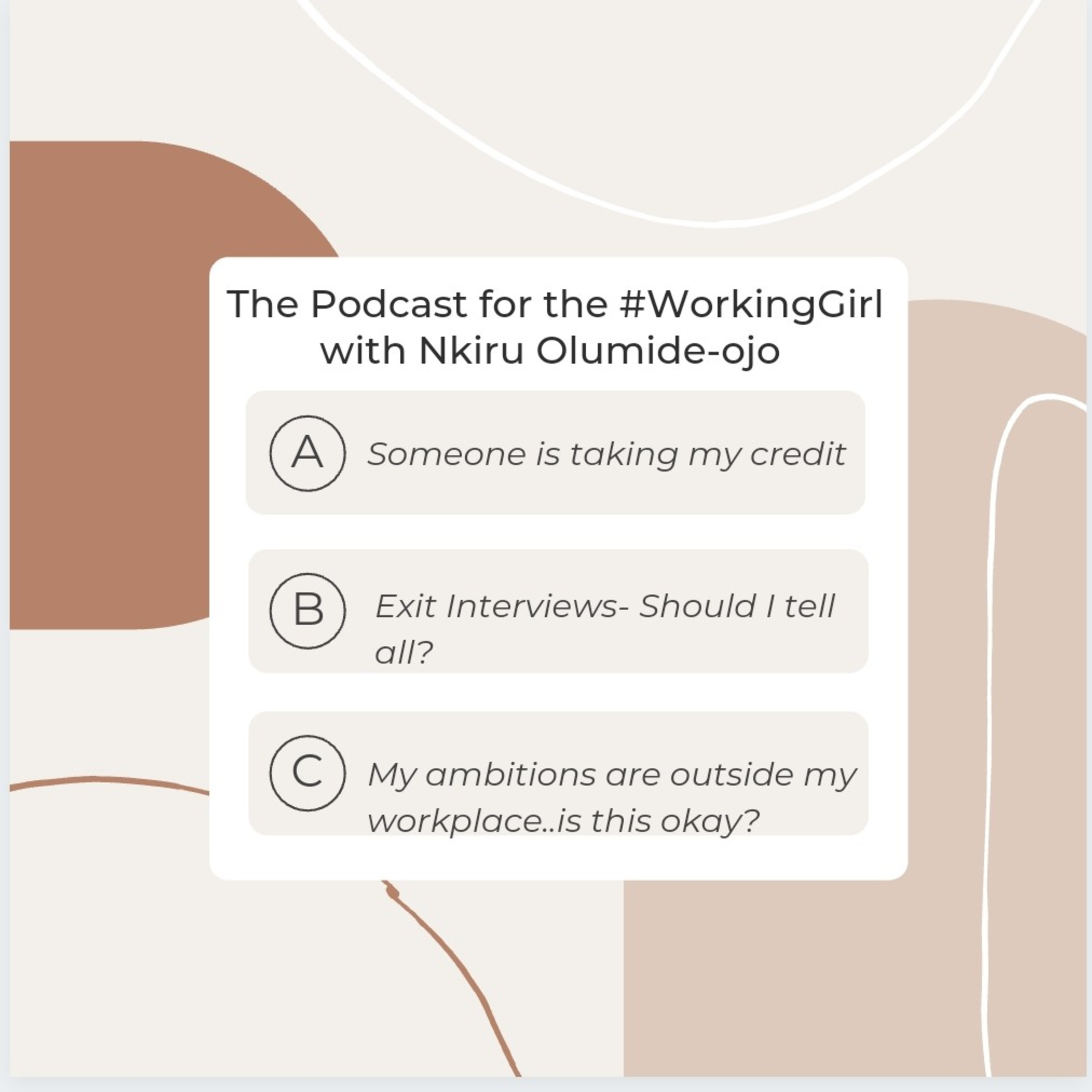 Nkiru Olumide-Ojo For #TheWorkingGirl