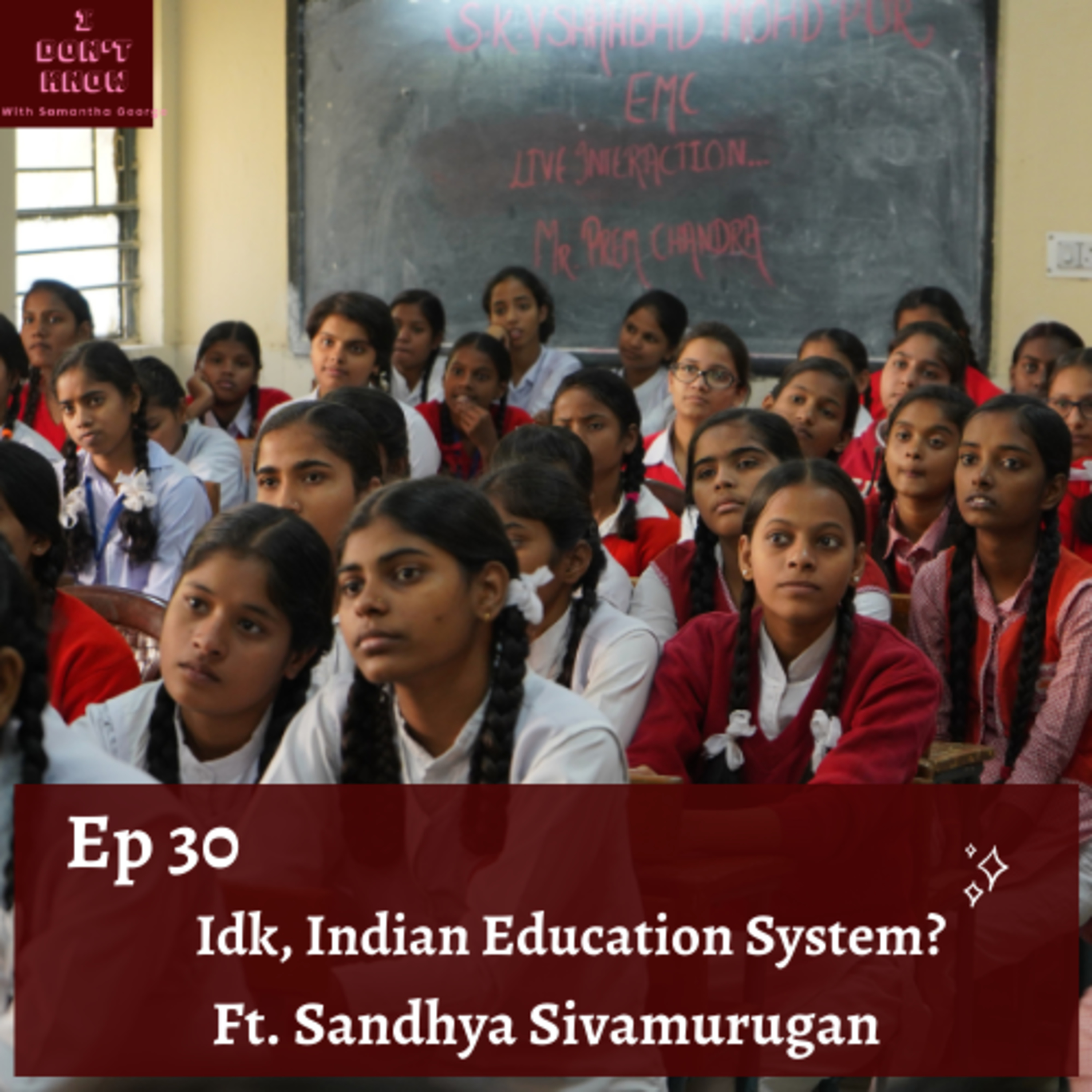 Idk, Indian Education System meant for entrepreneurs? A conversation with Sandhya Sivamurugan about the Indian Education System, Entrepreneurship, Work-life Balance, and her journey!