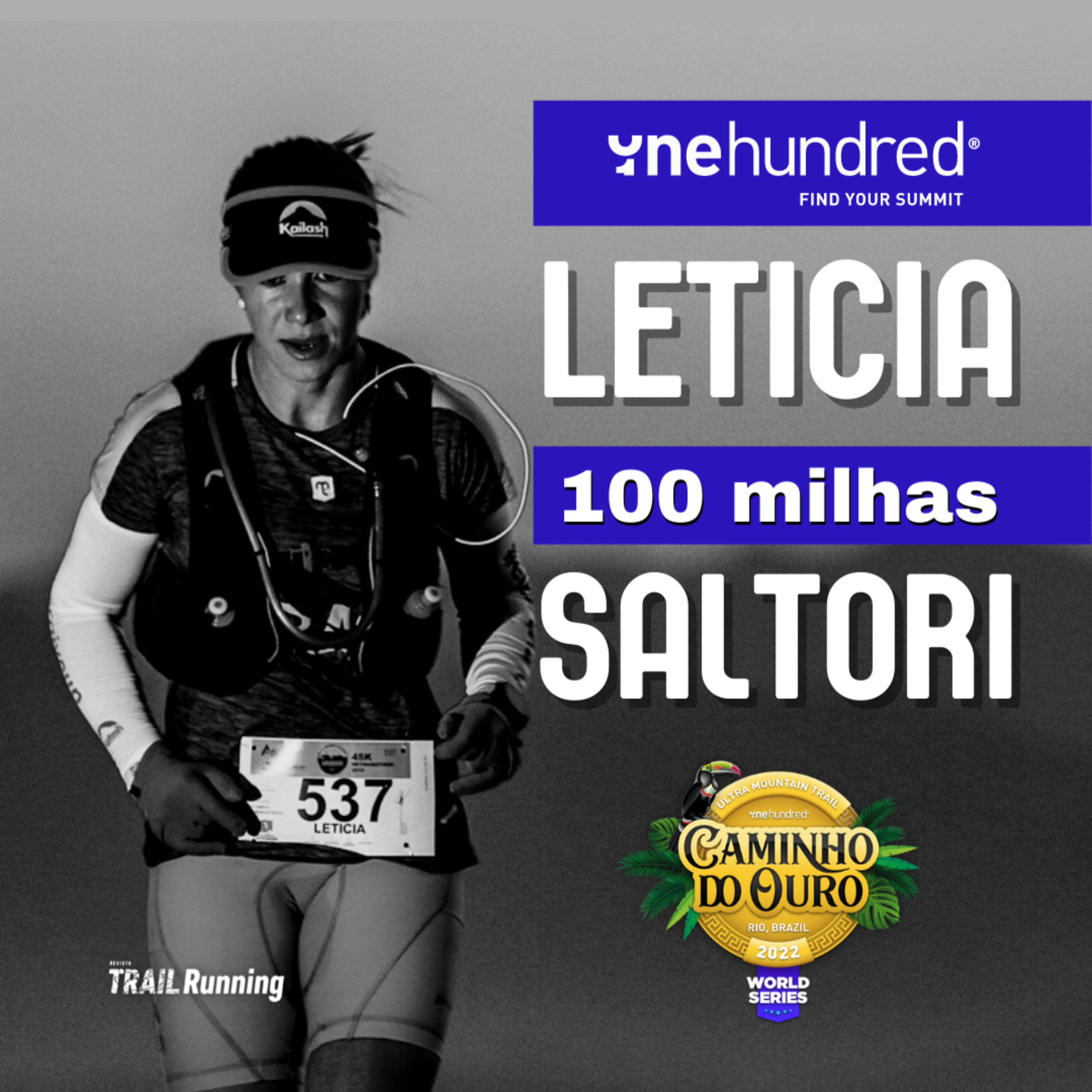 Ep. 89 - Letícia Saltori - Pré 100 milhas One Hundred episode artwork