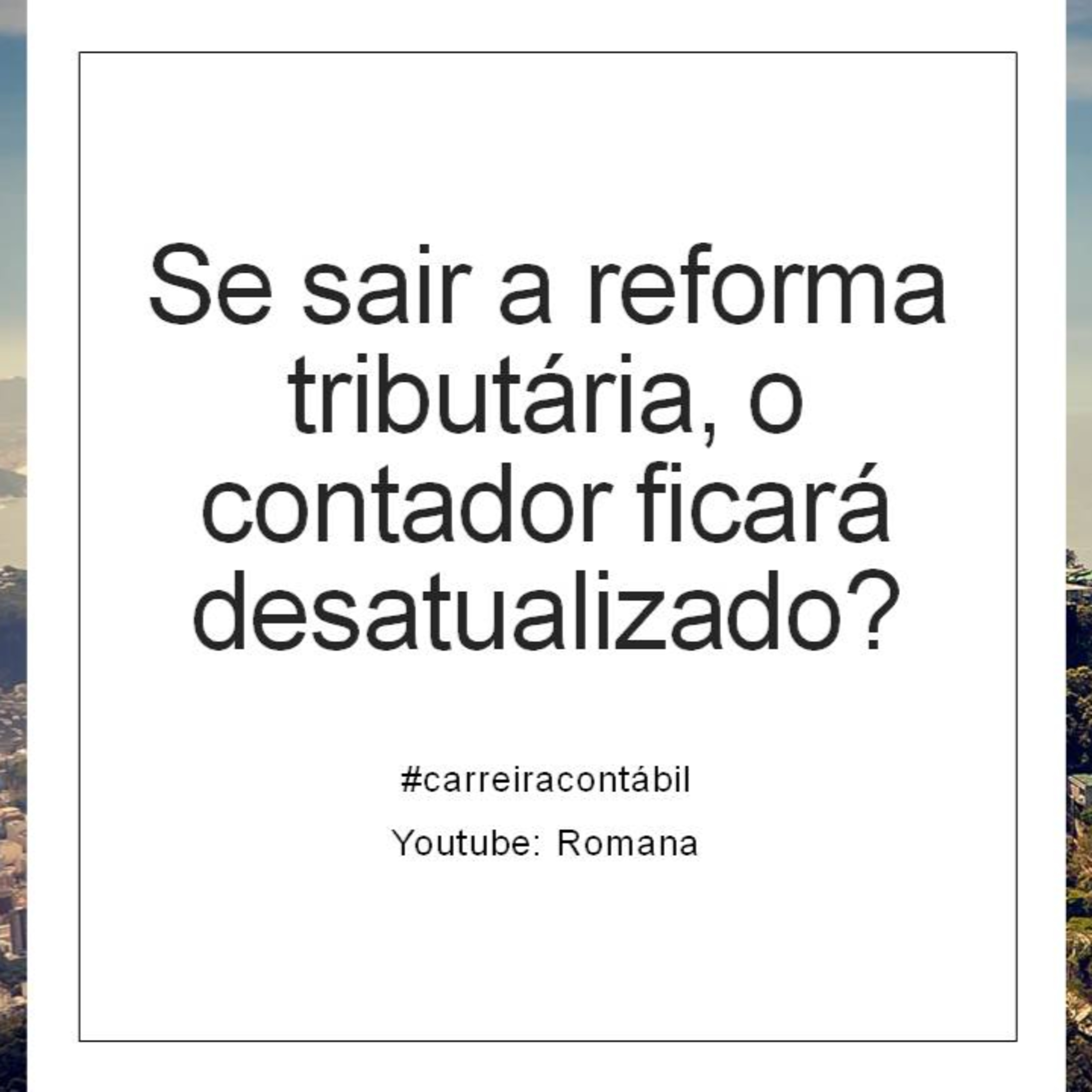 Romana (Contabilidade, tributos, fiscal, carreira contábil)