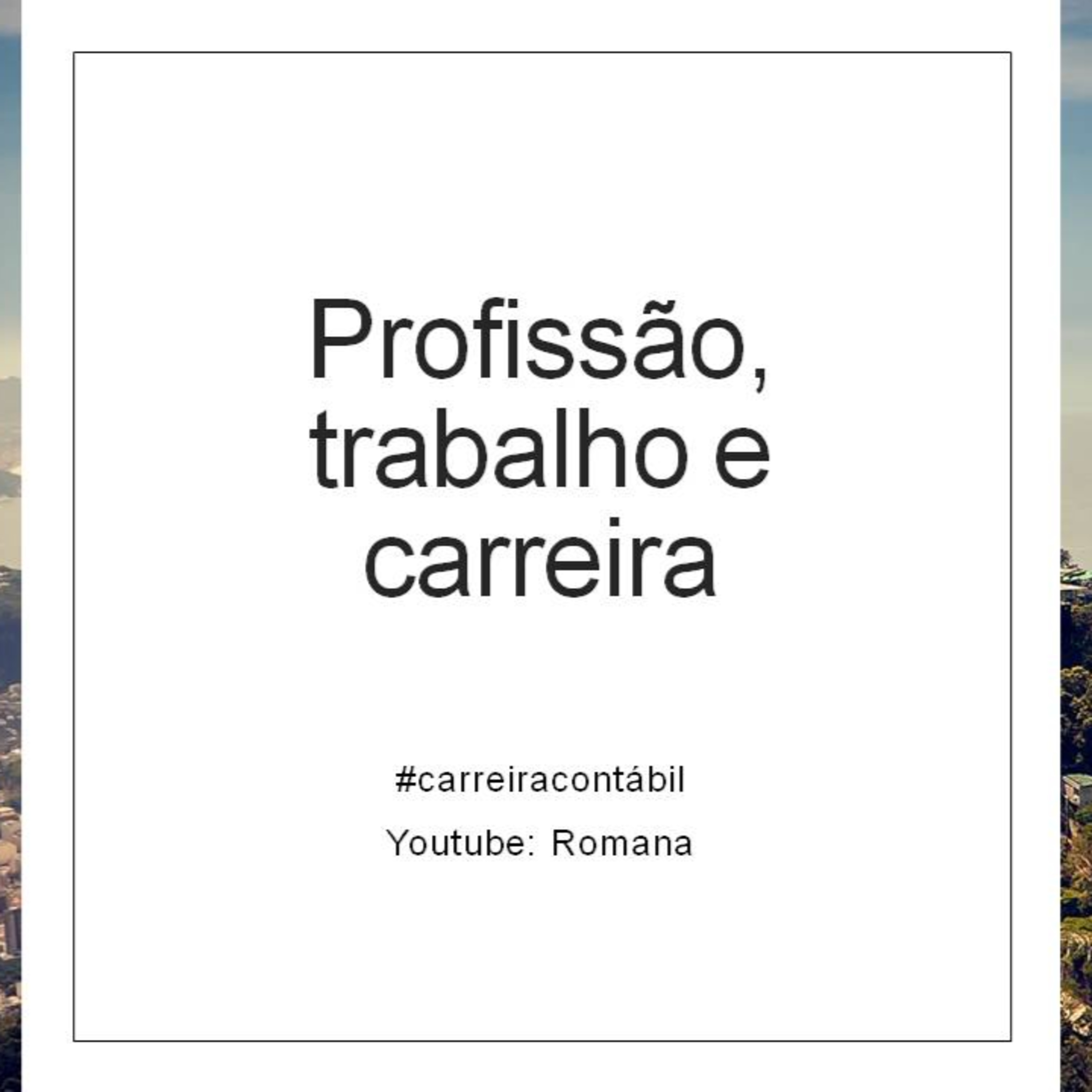 Romana (Contabilidade, tributos, fiscal, carreira contábil)