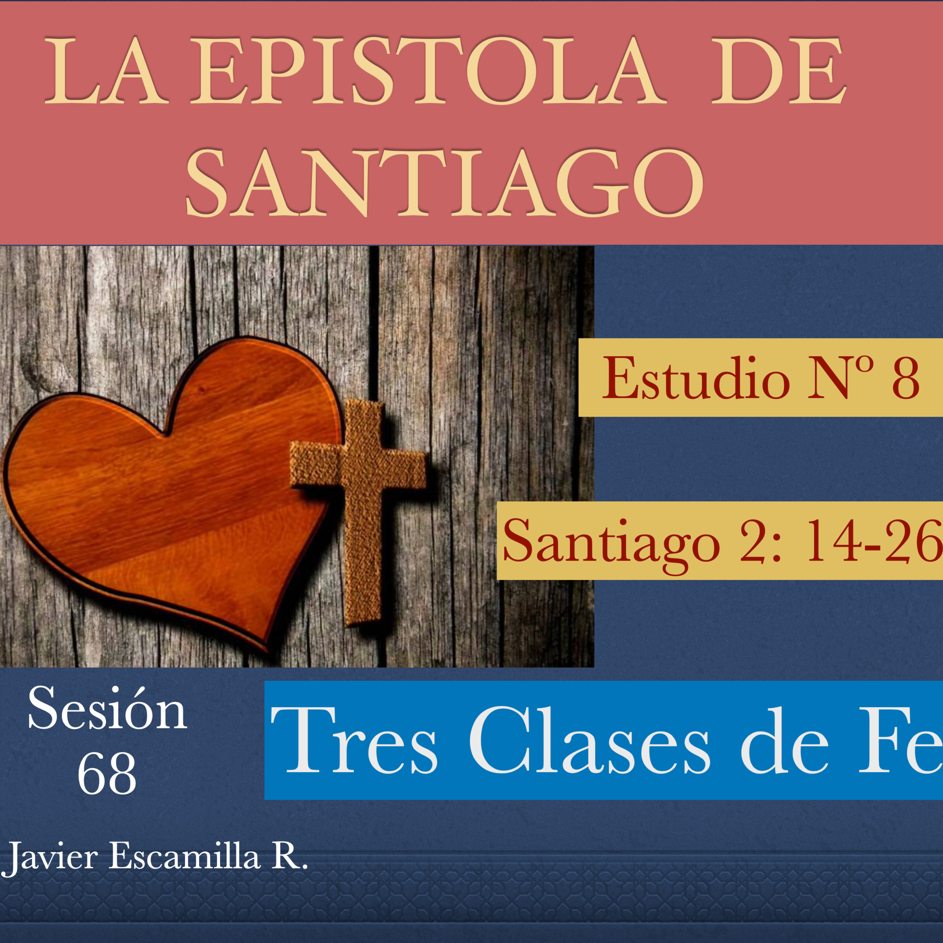 8. EPISTOLA DE SANTIAGO CAP. 2:14-26. TRES TIPOS DE FE