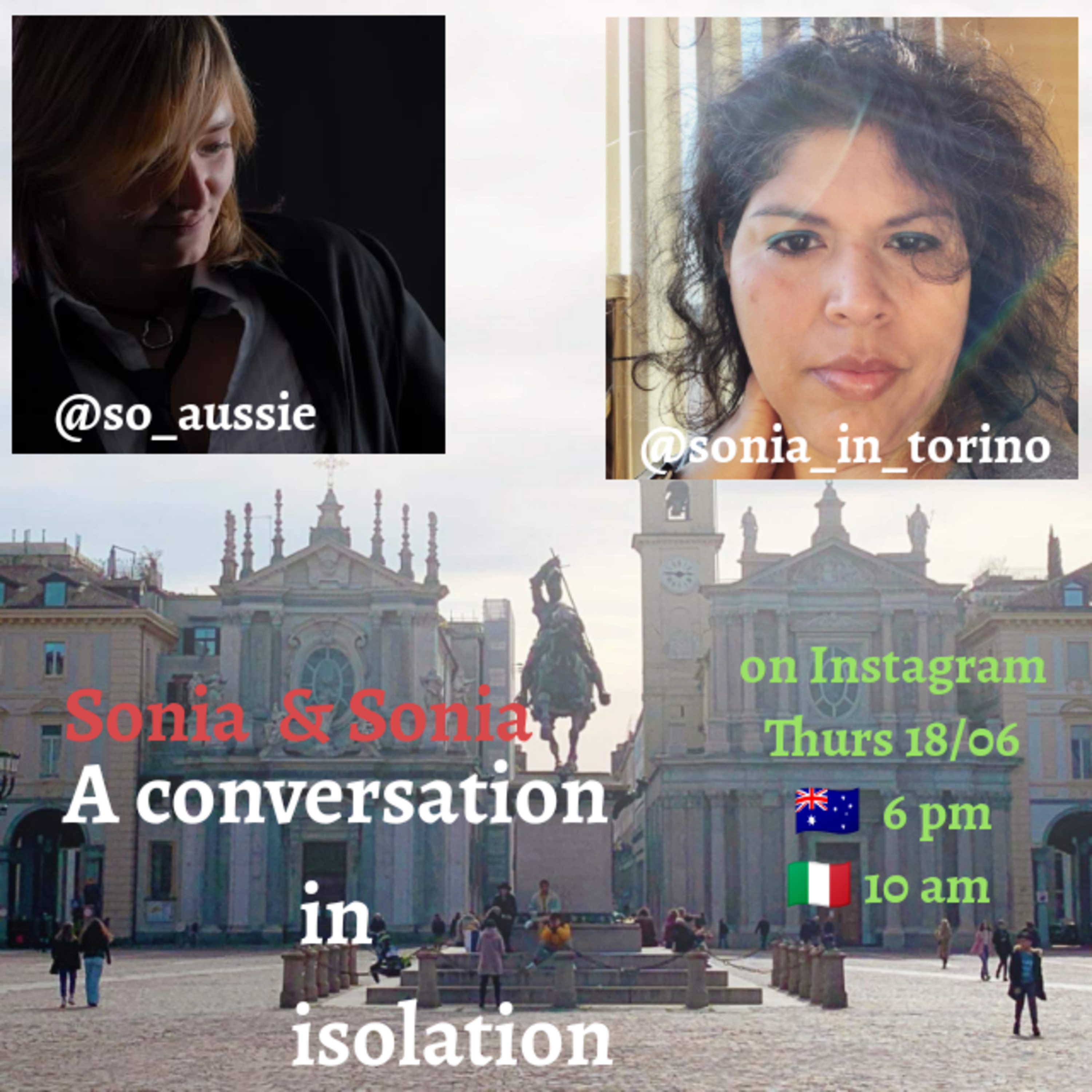 A Conversation in Isolation with Sonia
