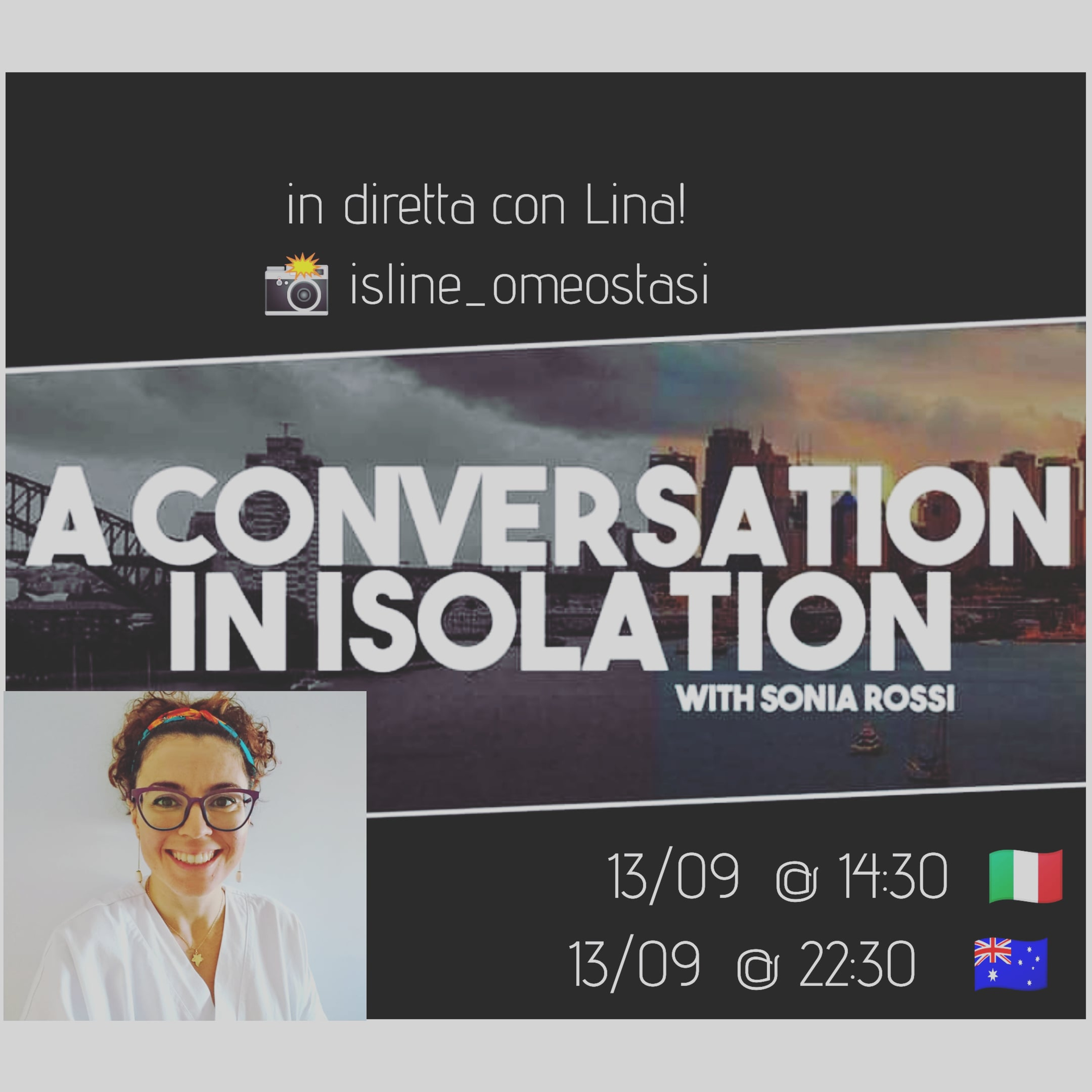 A Conversation in Isolation with Sonia