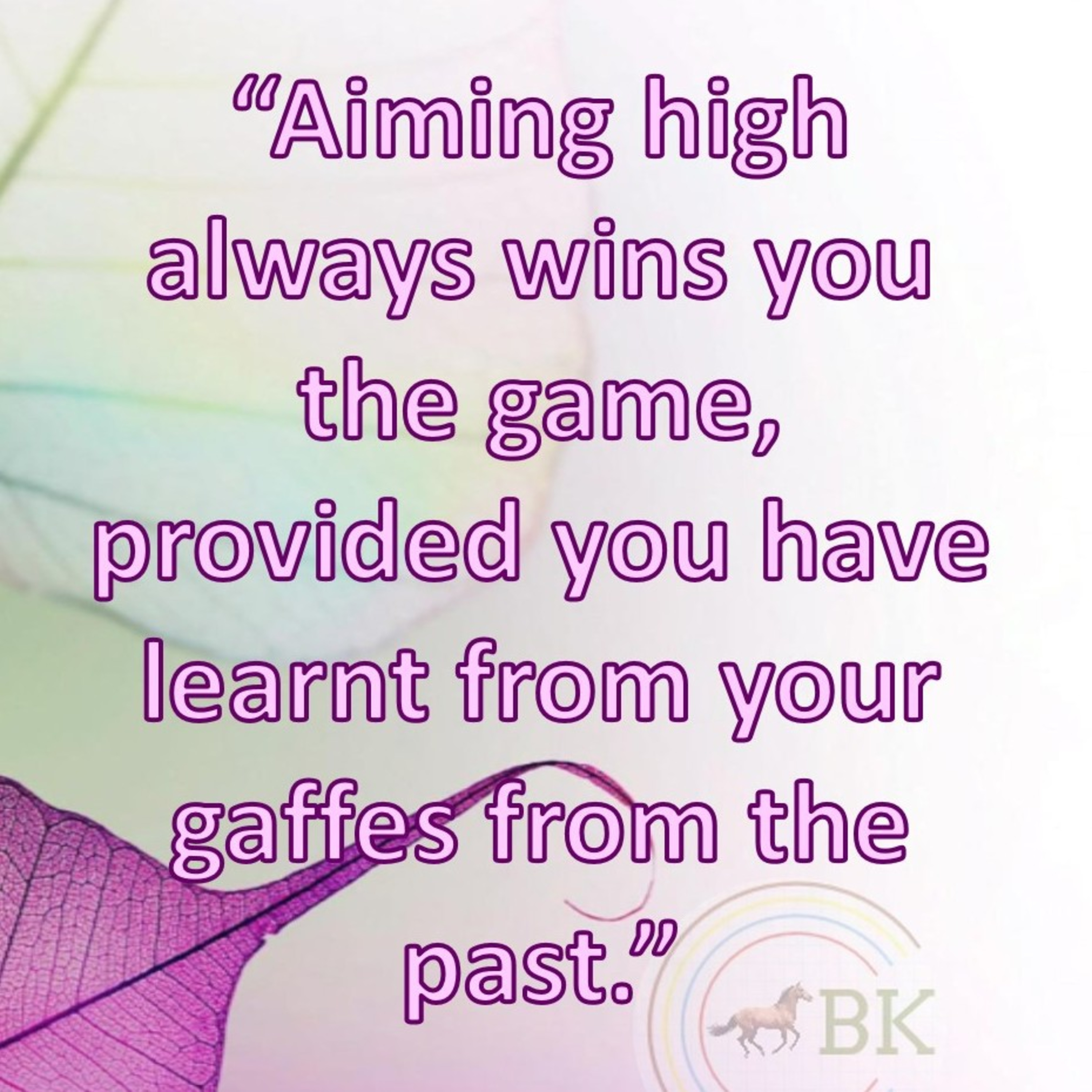 Aiming high Wins episode artwork