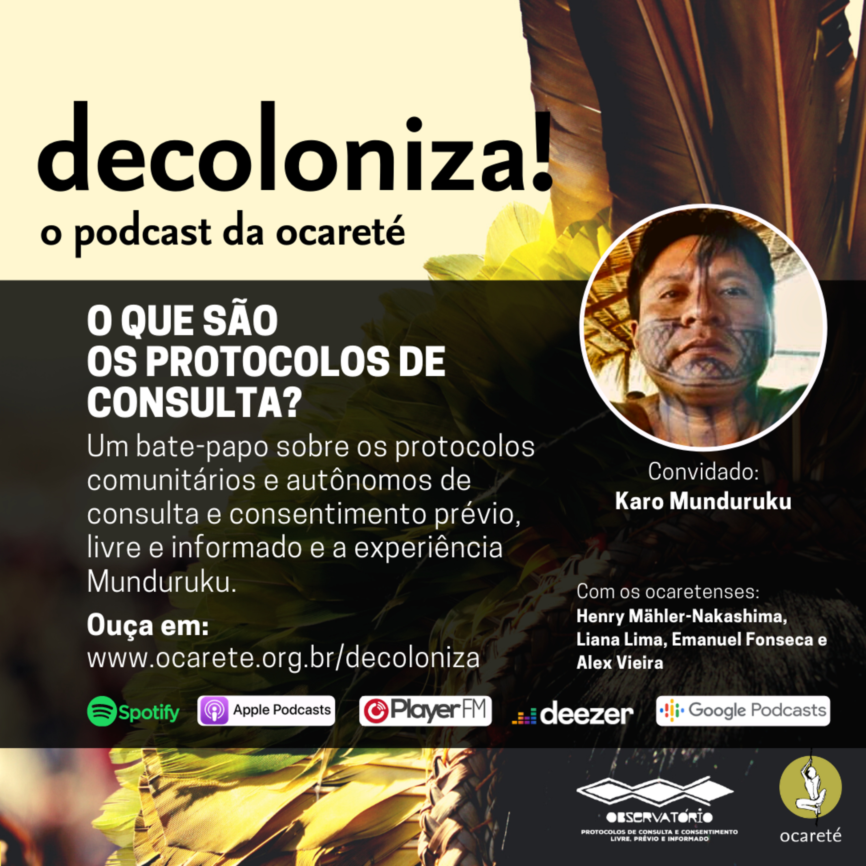 Confluências, o bate-papo da ocareté