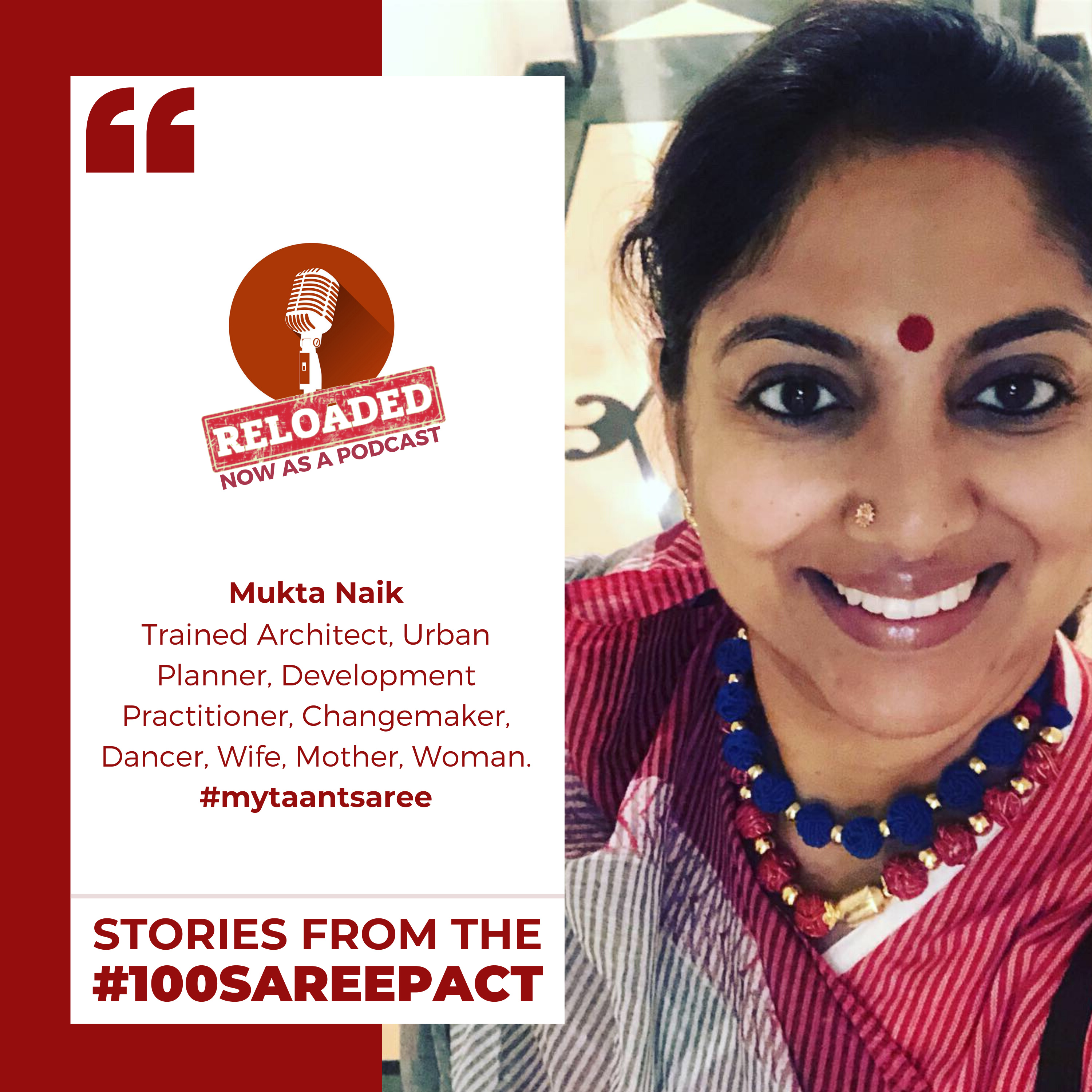 My Taant Saree - Mukta Naik | 100sareepact | Ep 02 episode artwork