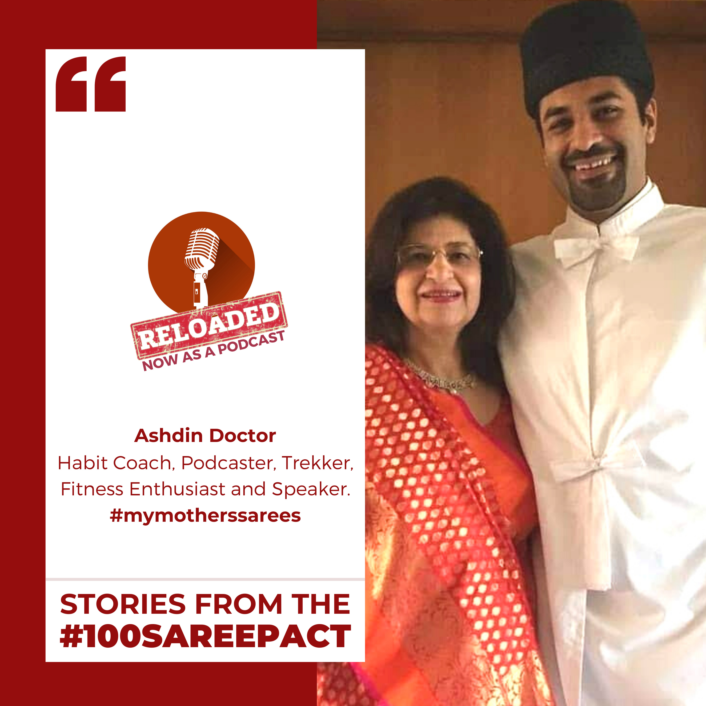 My Mothers Sarees - Ashdin Doctor | 100sareepact | Ep 05 episode artwork