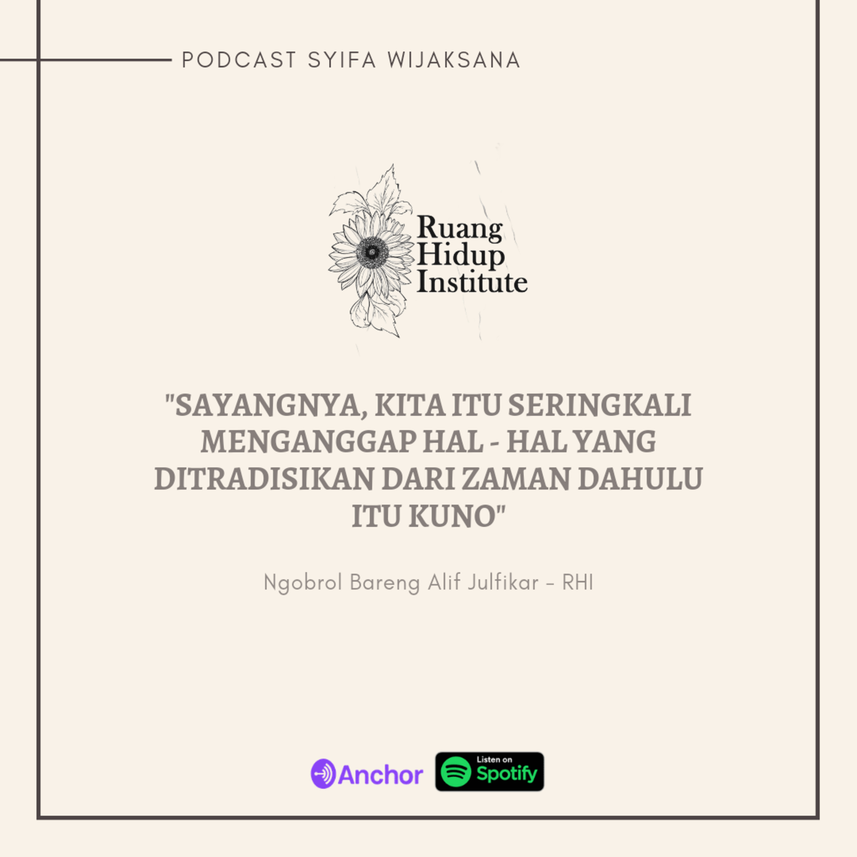 Podcast Syifa Wijaksana