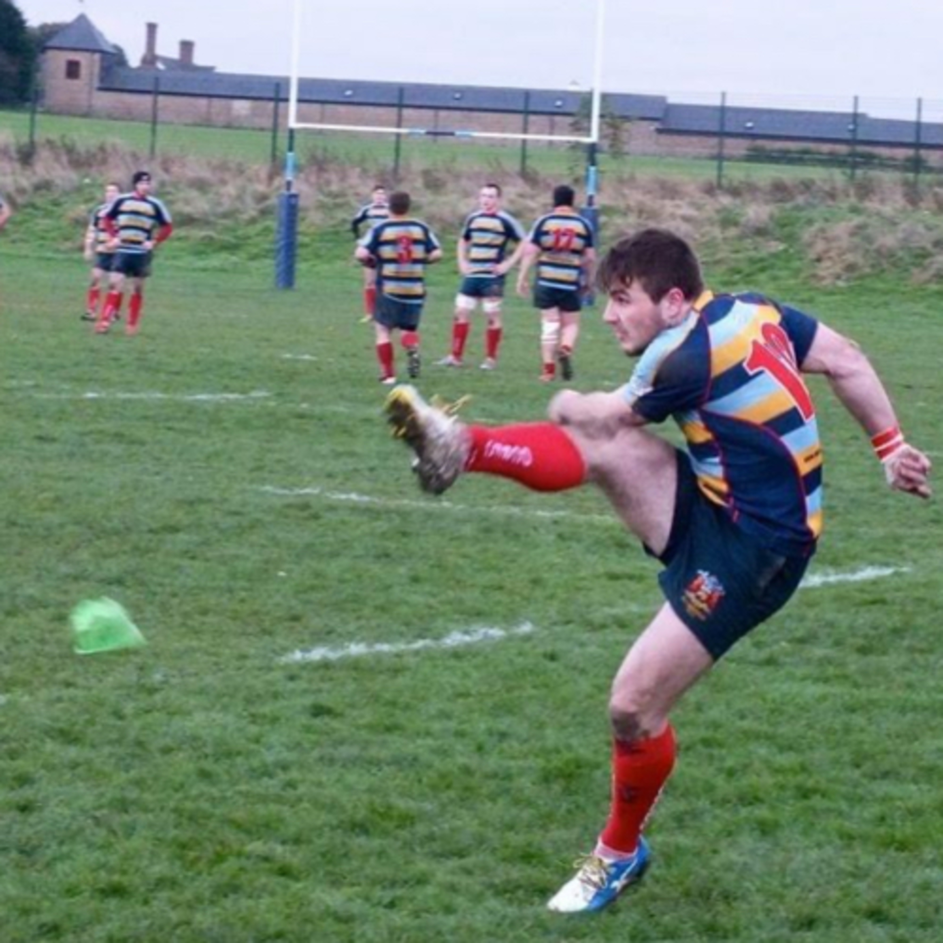 Jim Britten Runs The Line