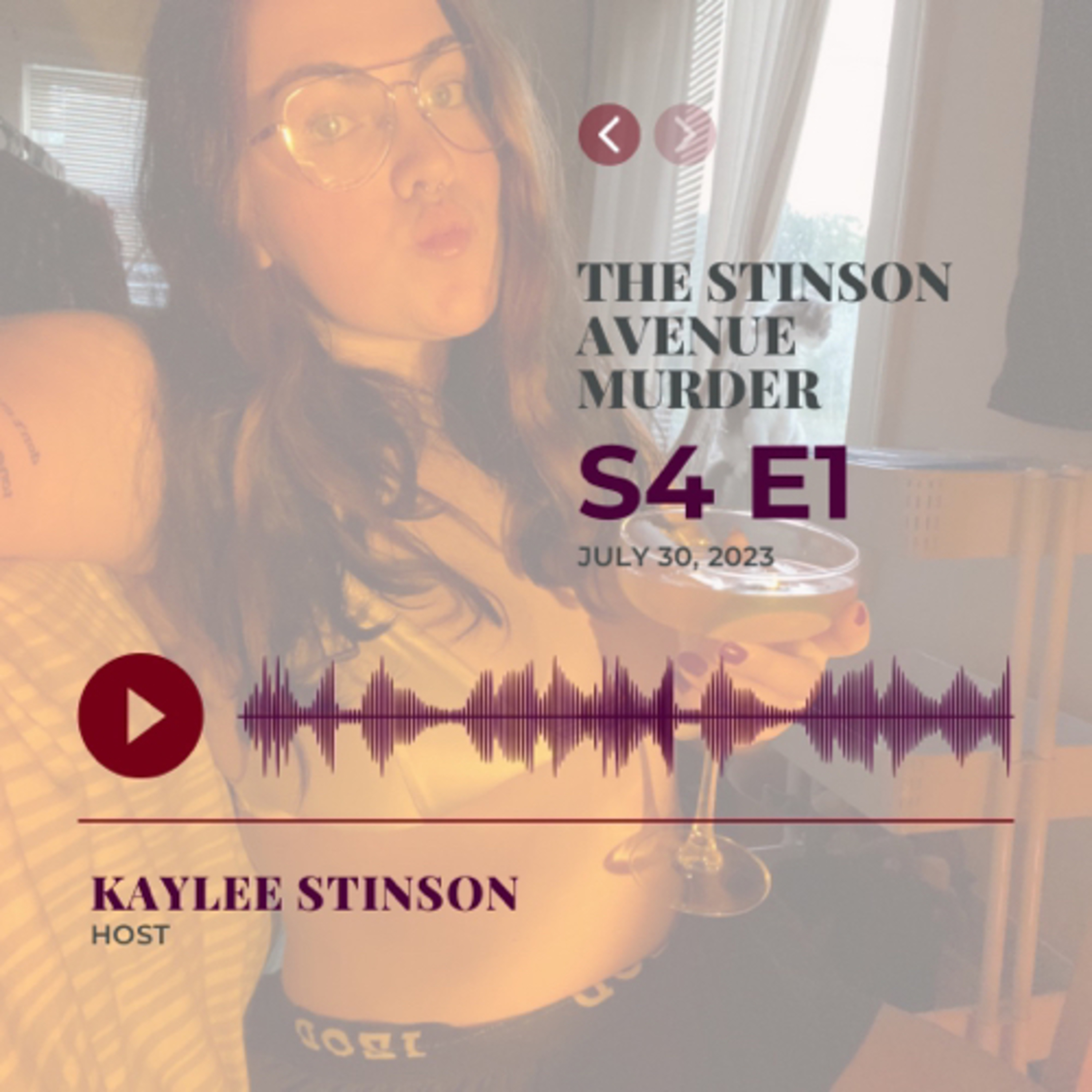 S4:E1 Stinson Ave Murder episode artwork
