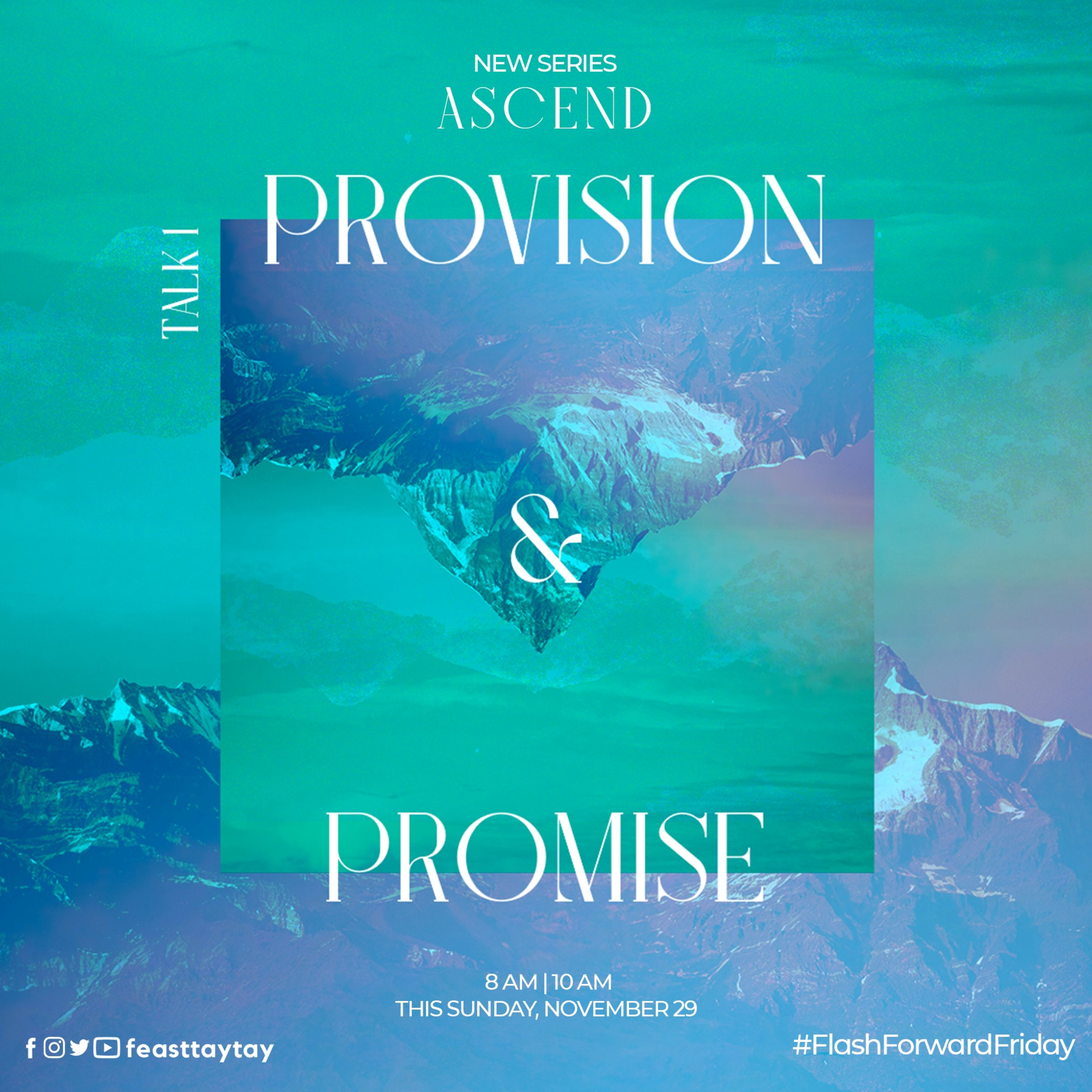 Talk 1: Ascend Series - Provision & Promise - Bro. Woody Quiroz episode artwork