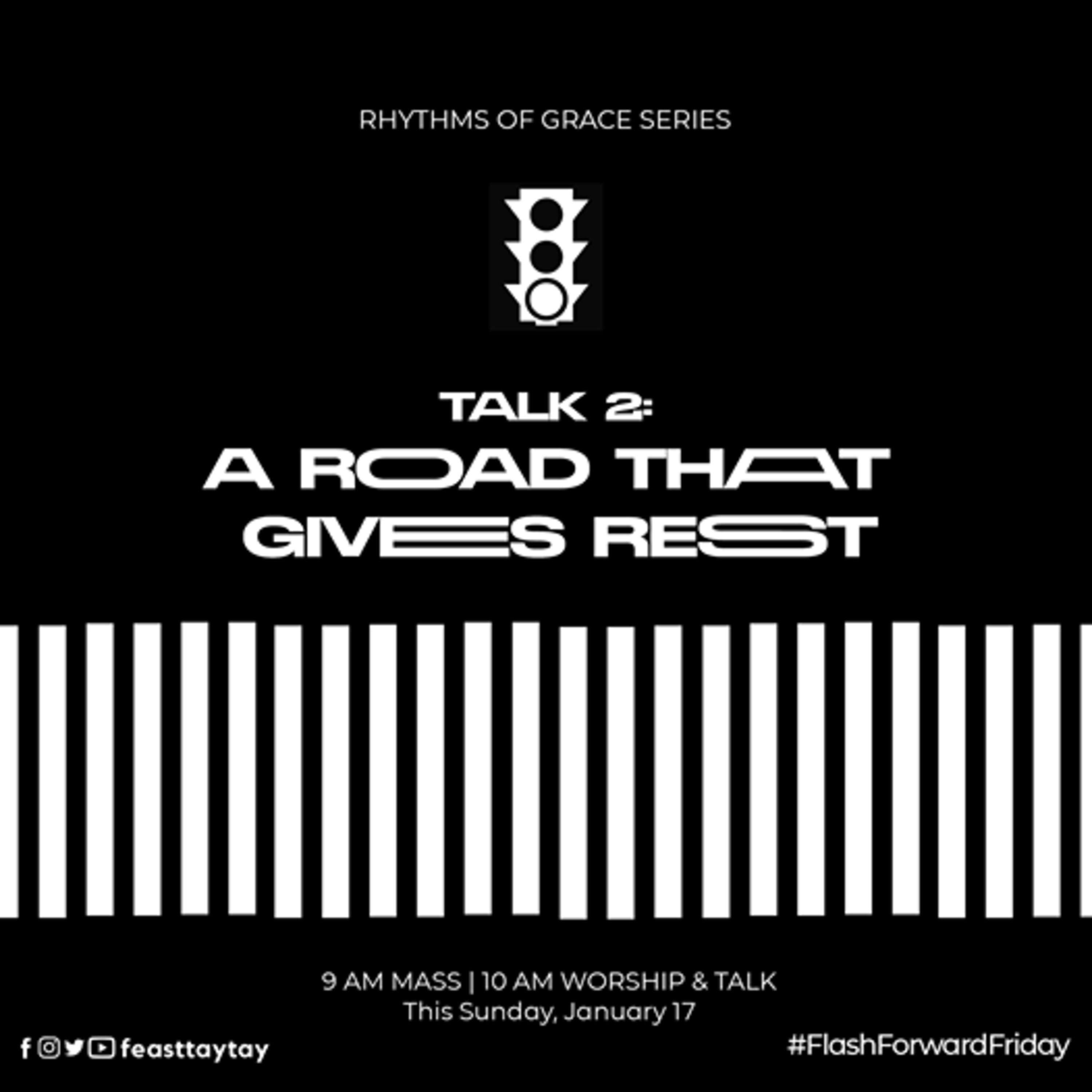 Talk 2: Rhythms of Grace Series - A Road That Gives Rest - Bro. Cyrel Gonzaga & Bro. Woody Quiroz episode artwork
