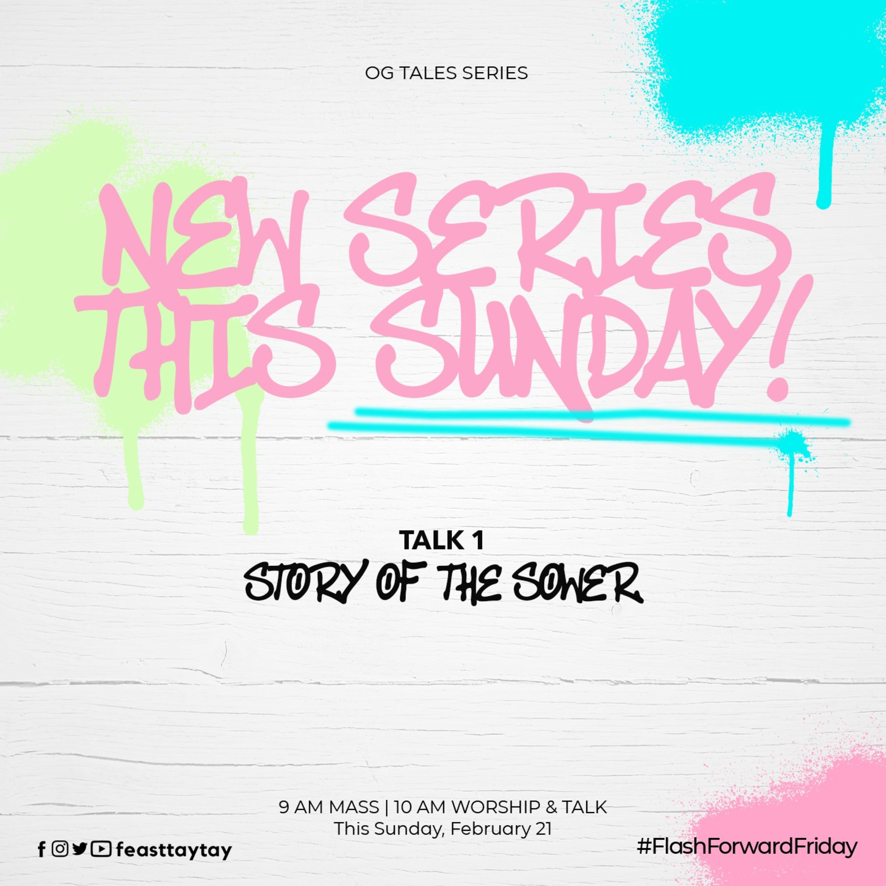 Talk 1: OG Tales - Story of the Sower -Bro. Alex & Bro. Woody episode artwork