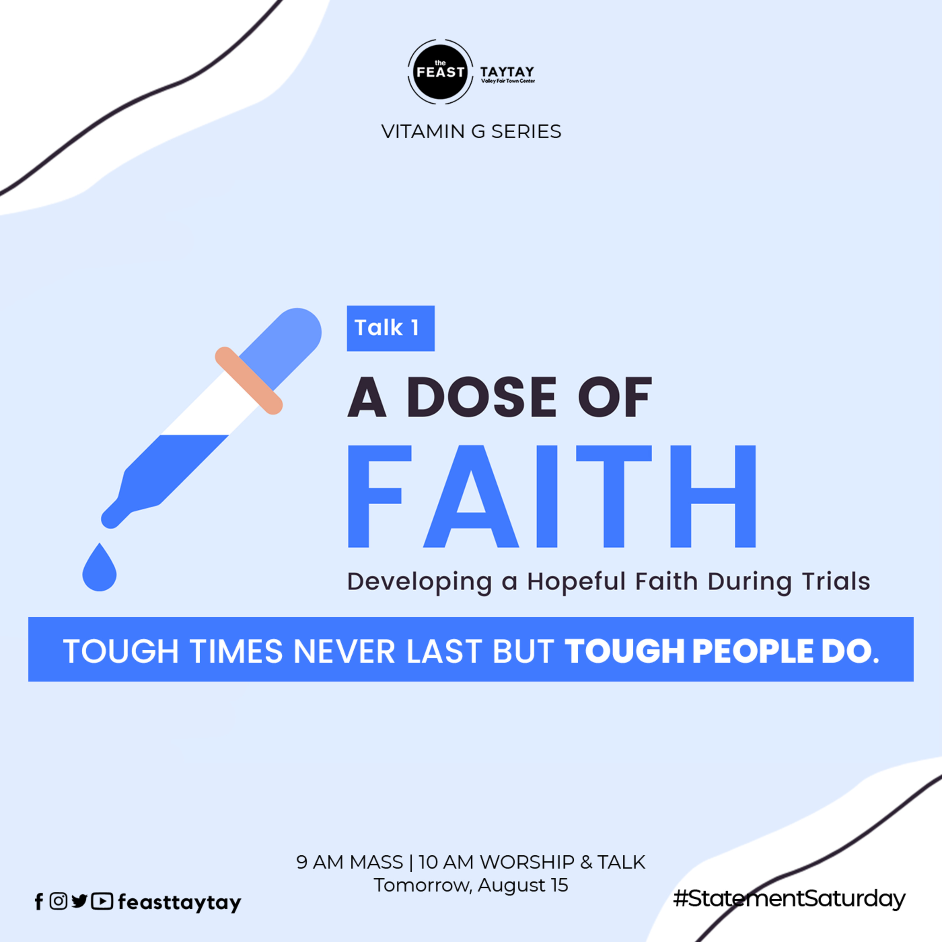 A Dose Of Faith - Vitamin G Series - Bro. Woody Quiroz episode artwork