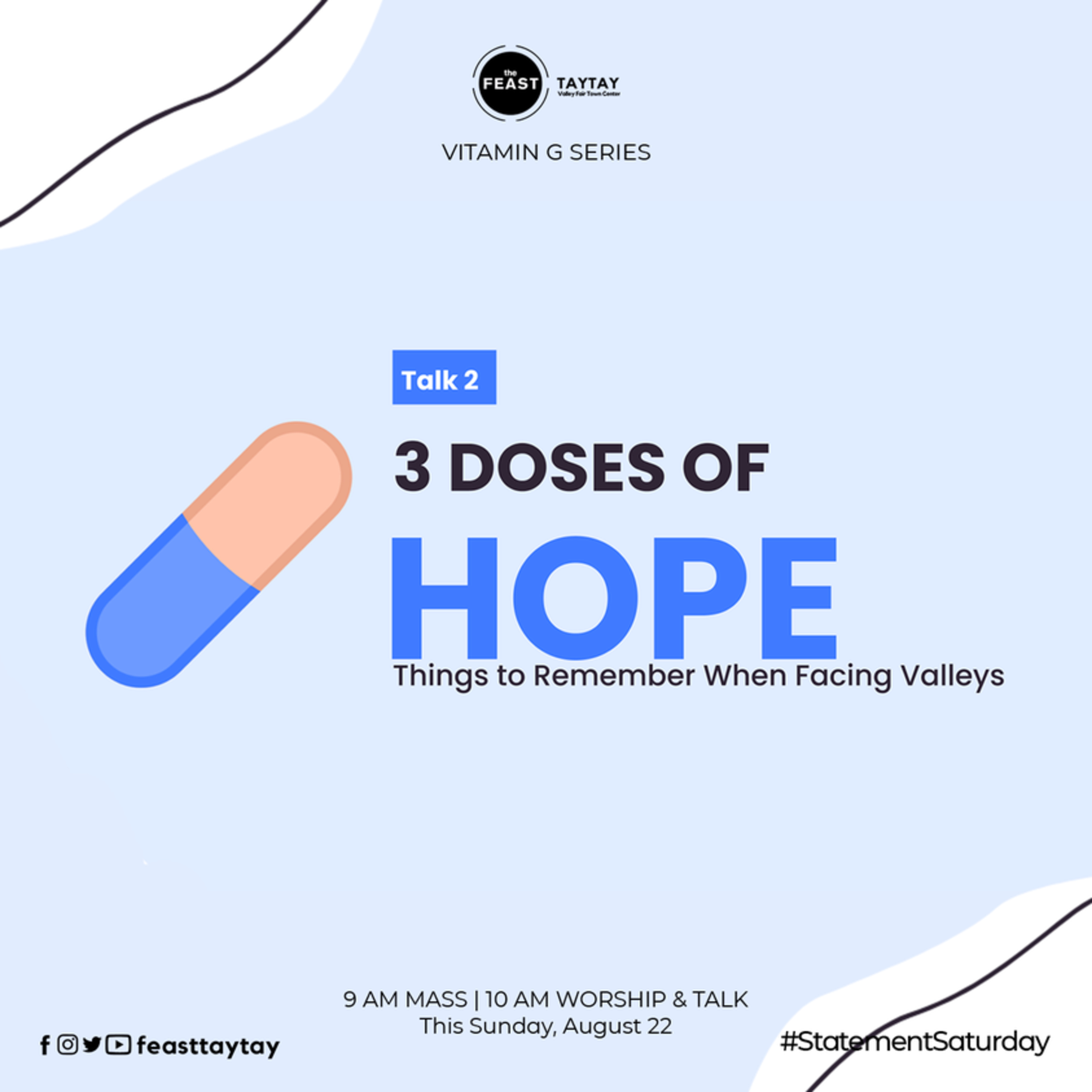 3 Doses of Hope - Vitamin G Series - Bro. Alex Flores episode artwork