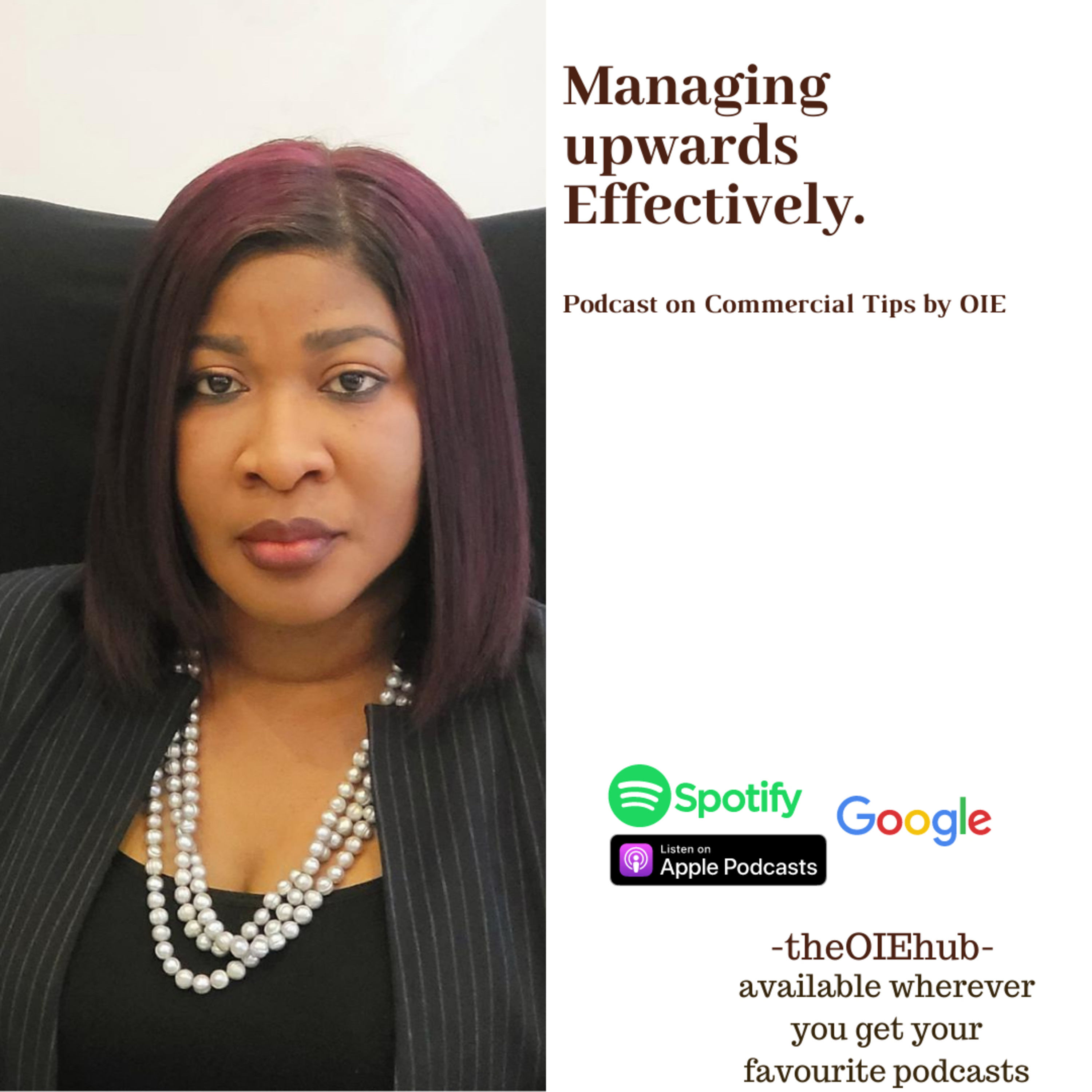 Managing upwards effectively.
