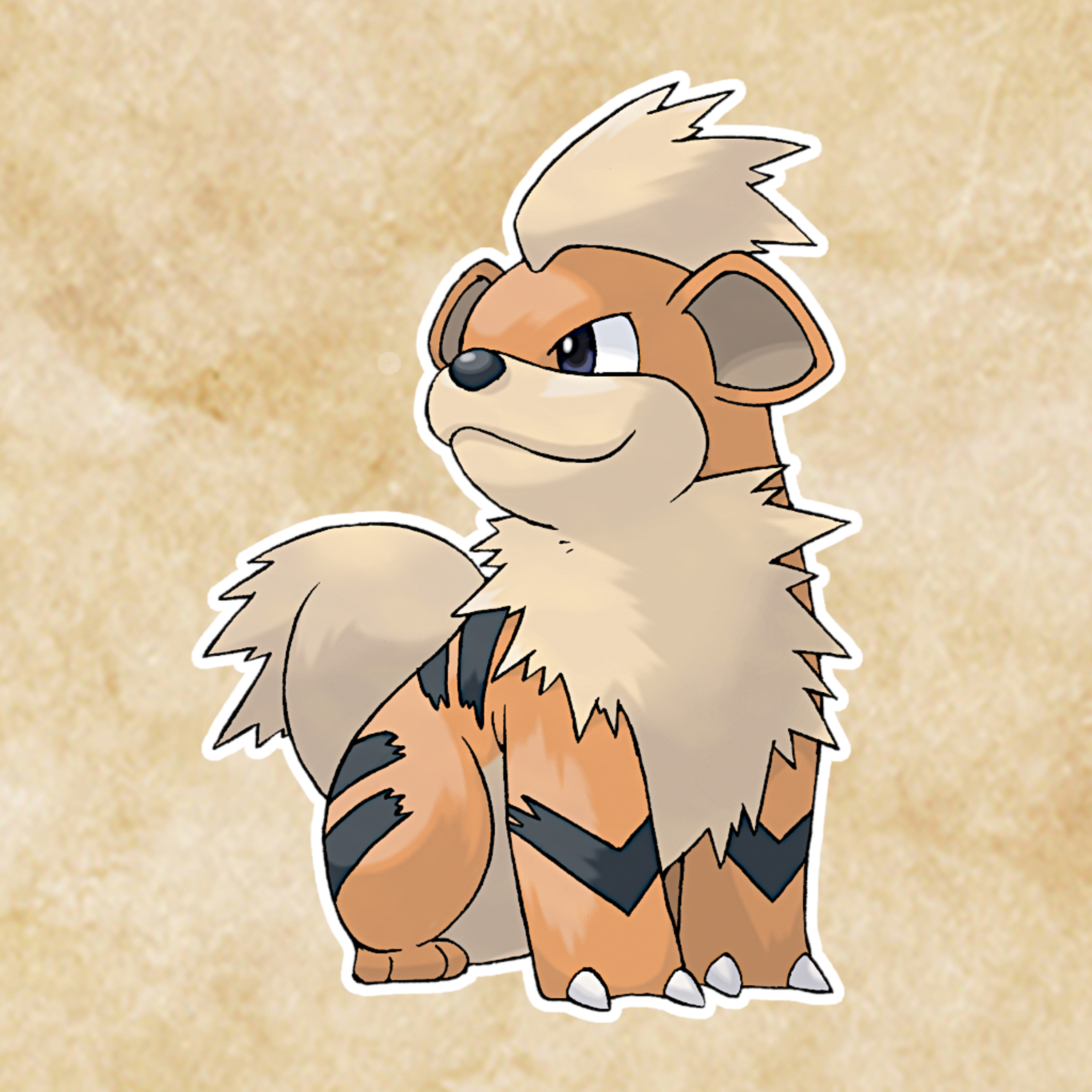 058: Growlithe episode artwork