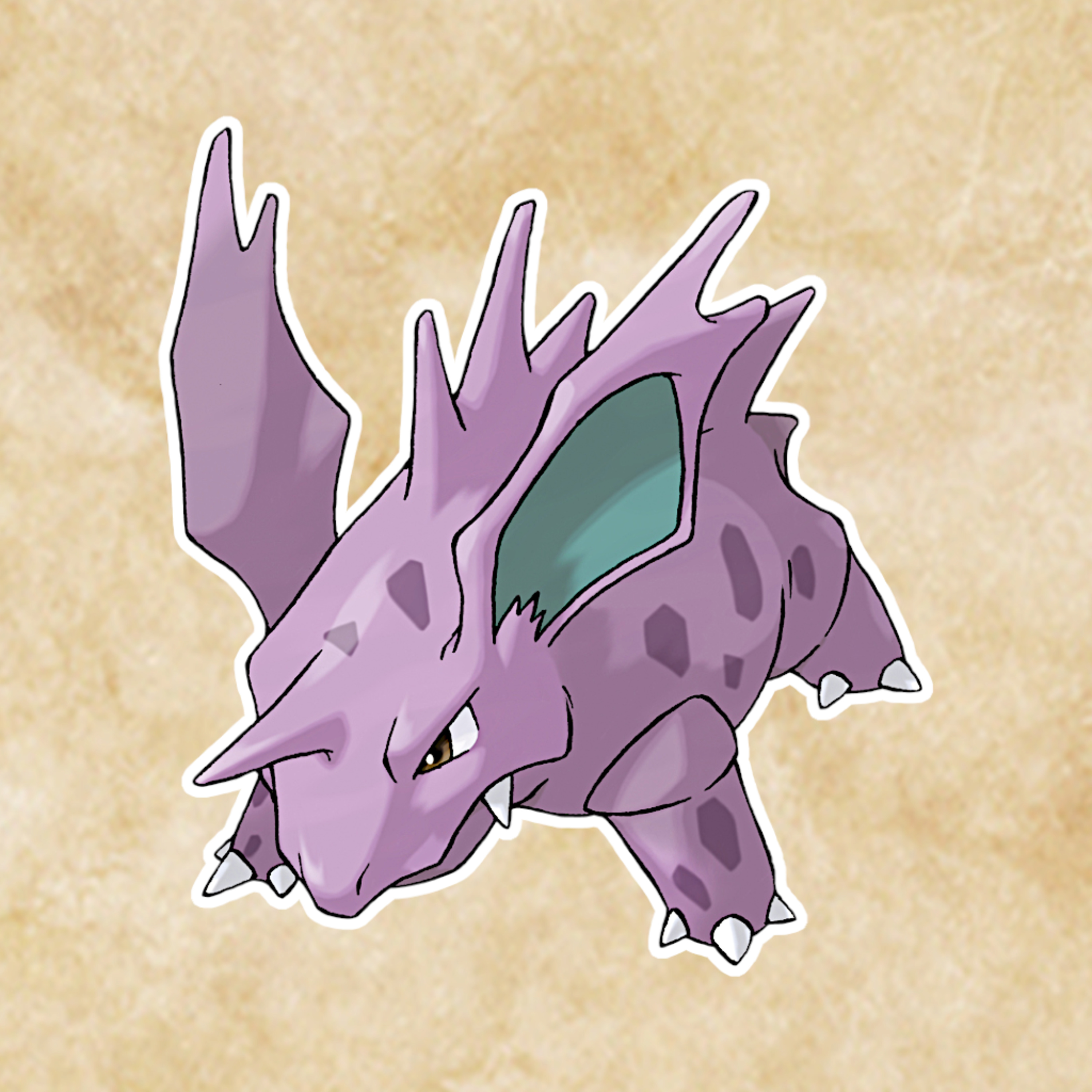 033: Nidorino episode artwork