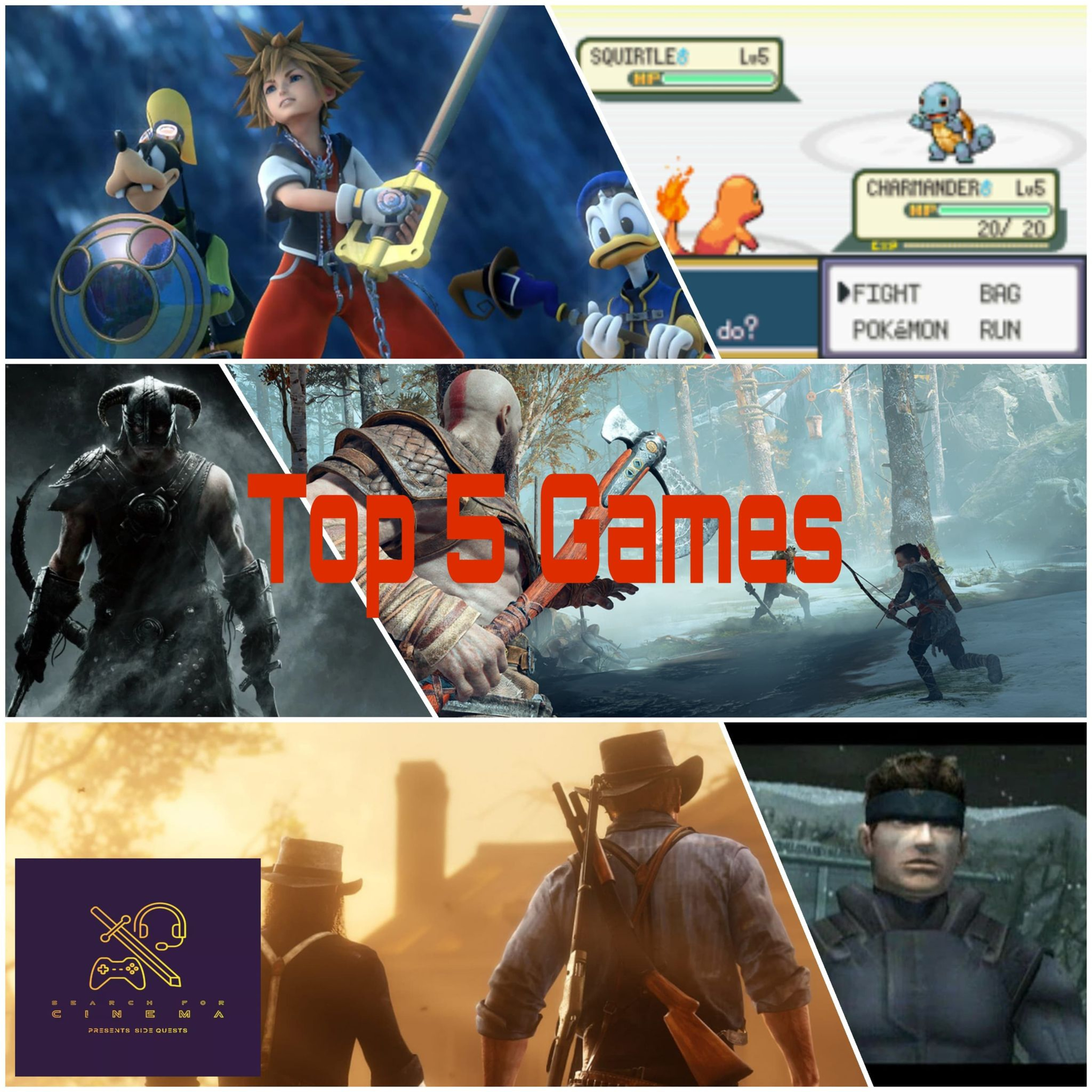 Side Quests: Top 5 Games episode artwork