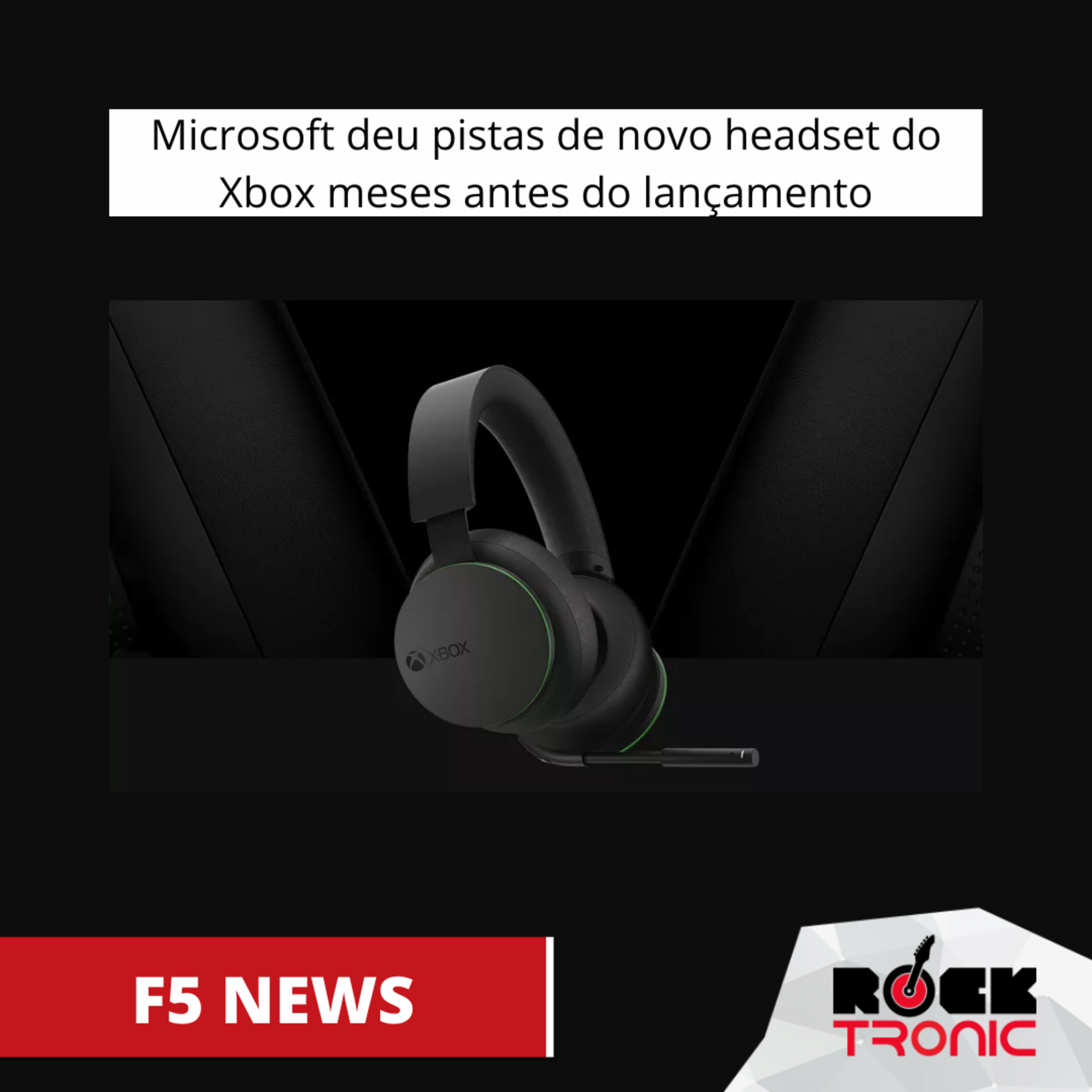 Microsoft deu pistas de novo headset do Xbox meses antes do lançamento