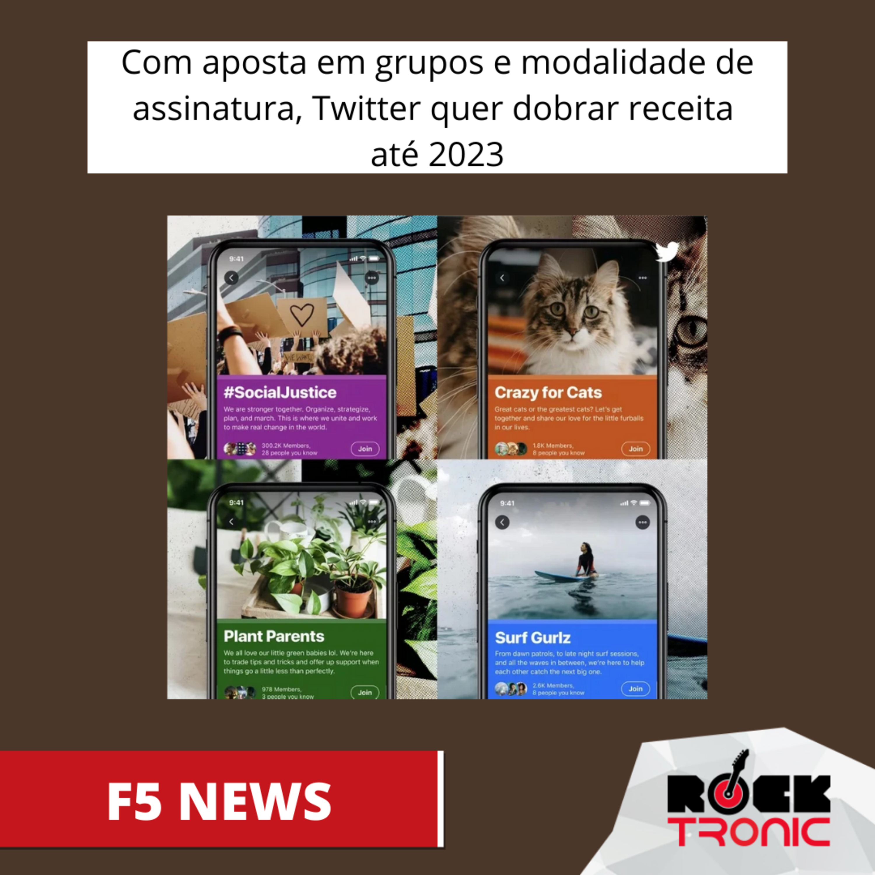 Com aposta em grupos e modalidade de assinatura, Twitter quer dobrar receita até 2023 episode artwork