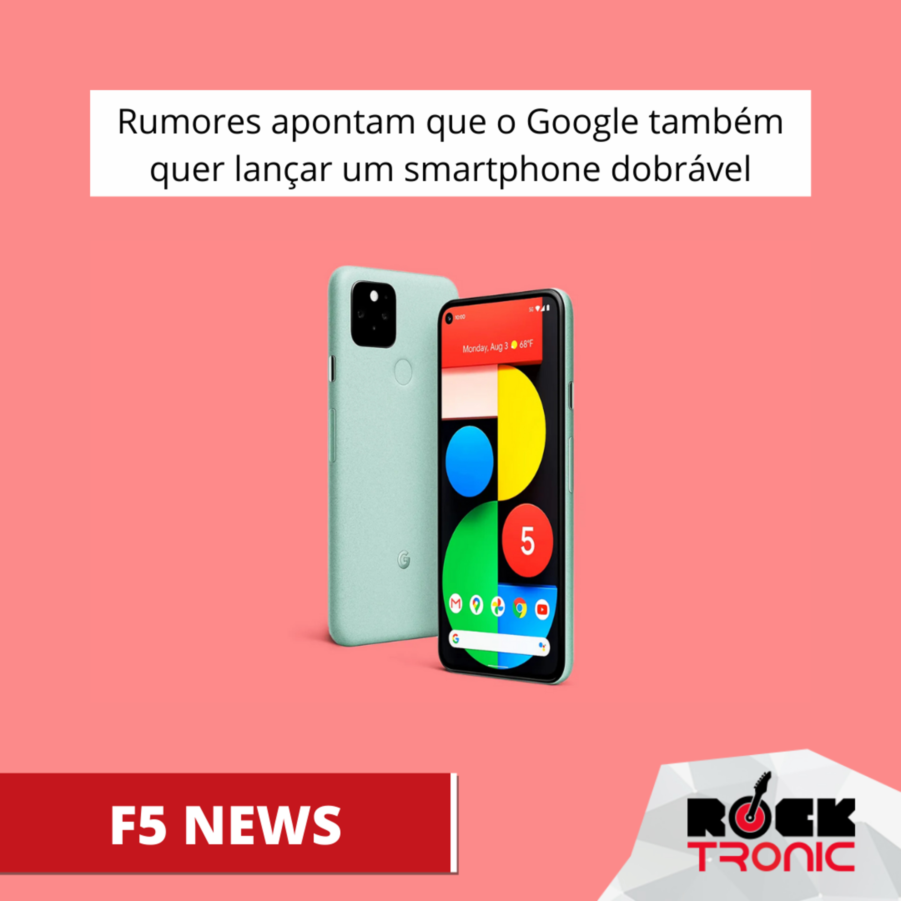 Rumores apontam que o Google também quer lançar um smartphone dobrável episode artwork