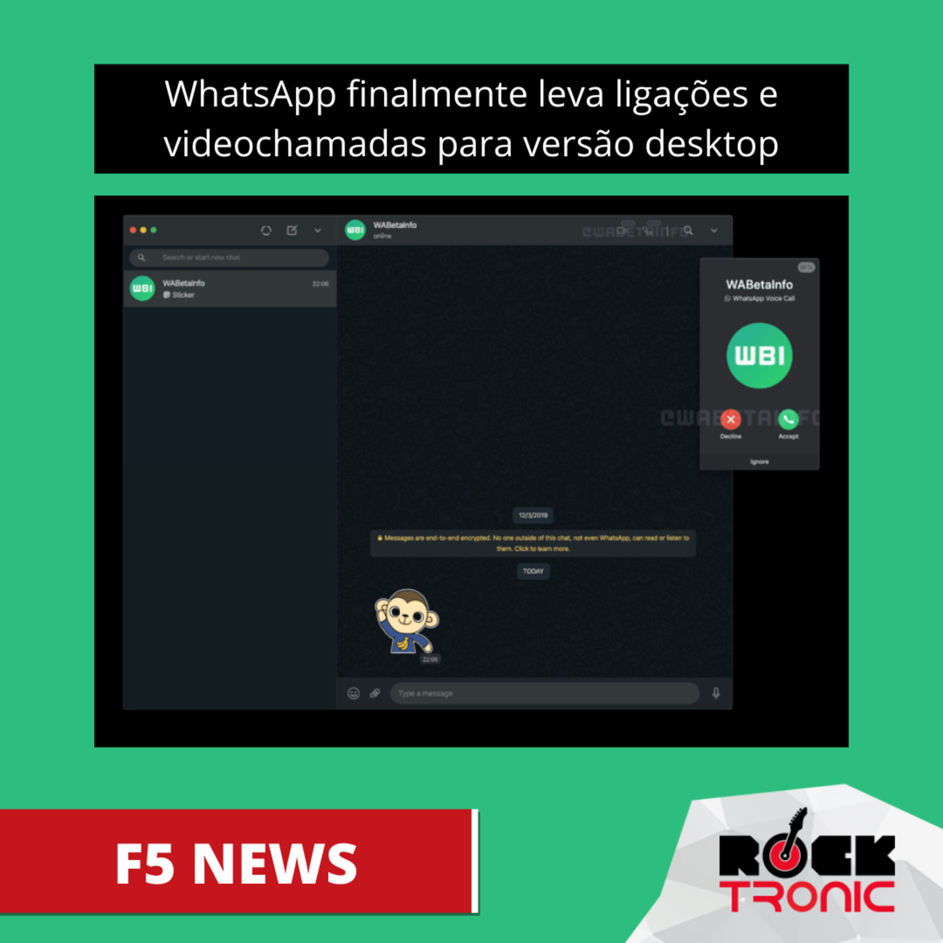 WhatsApp finalmente leva ligações e videochamadas para versão desktop episode artwork