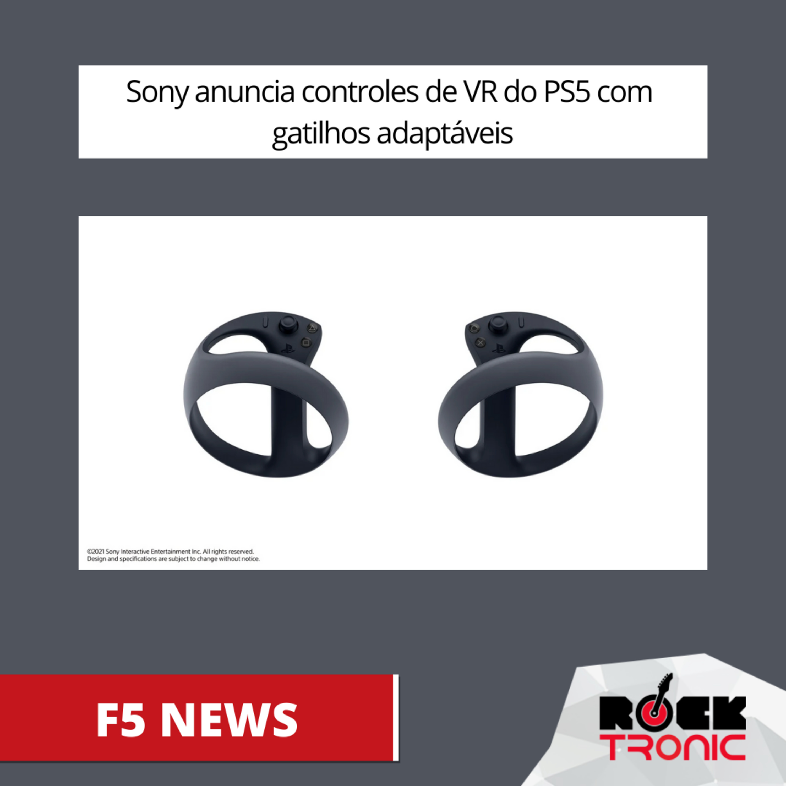 Sony anuncia controles de VR do PS5 com gatilhos adaptáveis