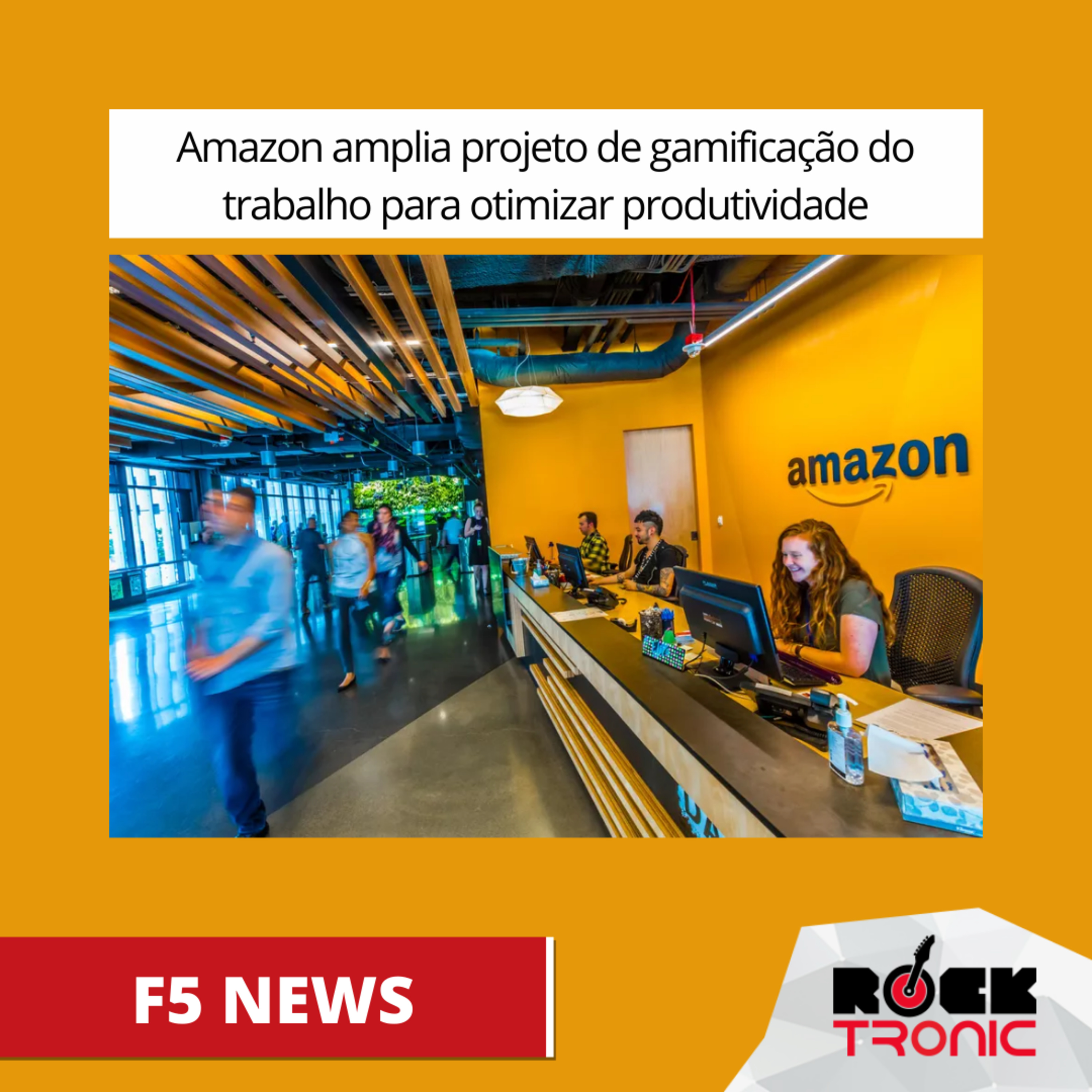 Amazon amplia projeto de gamificação do trabalho para otimizar produtividade episode artwork