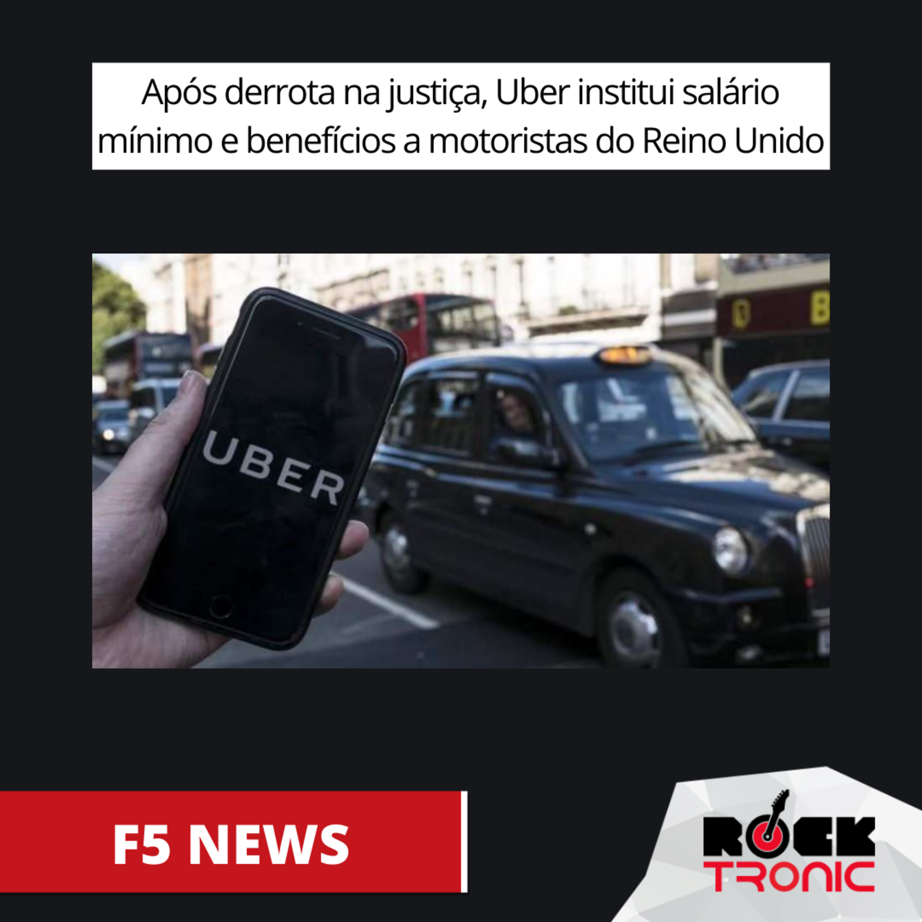 Após derrota na justiça, Uber institui salário mínimo e benefícios a motoristas do Reino Unido episode artwork