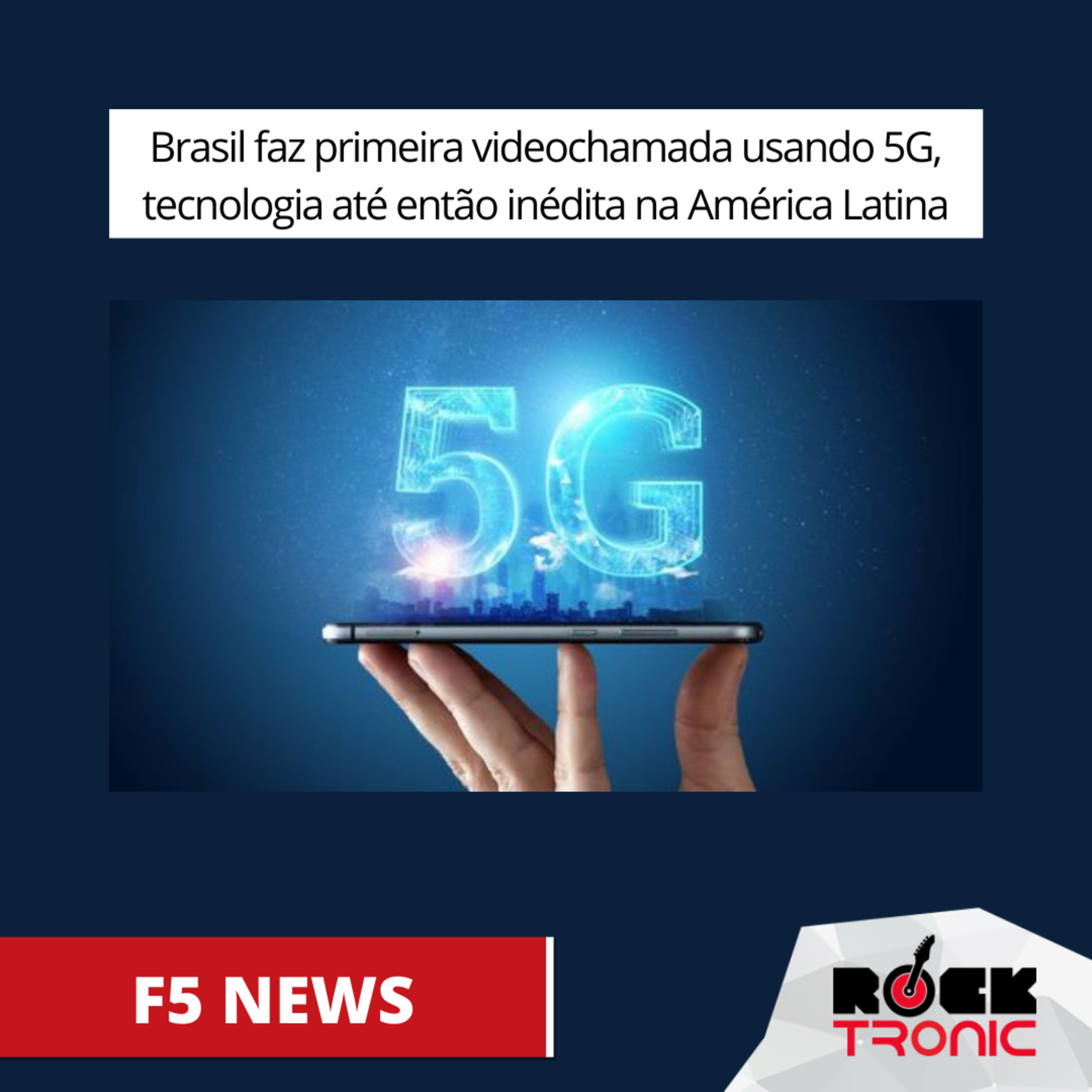 Brasil faz primeira videochamada usando 5G episode artwork