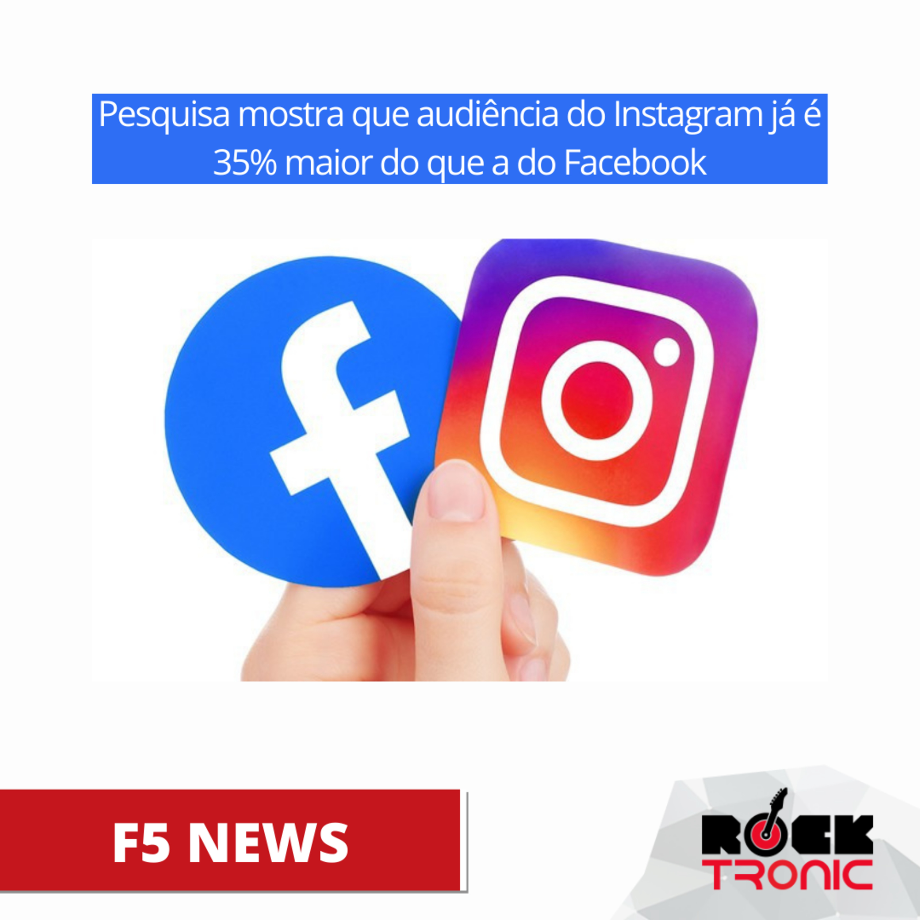 Pesquisa mostra que audiência do Instagram já é 35 vezes maior do que a do Facebook episode artwork