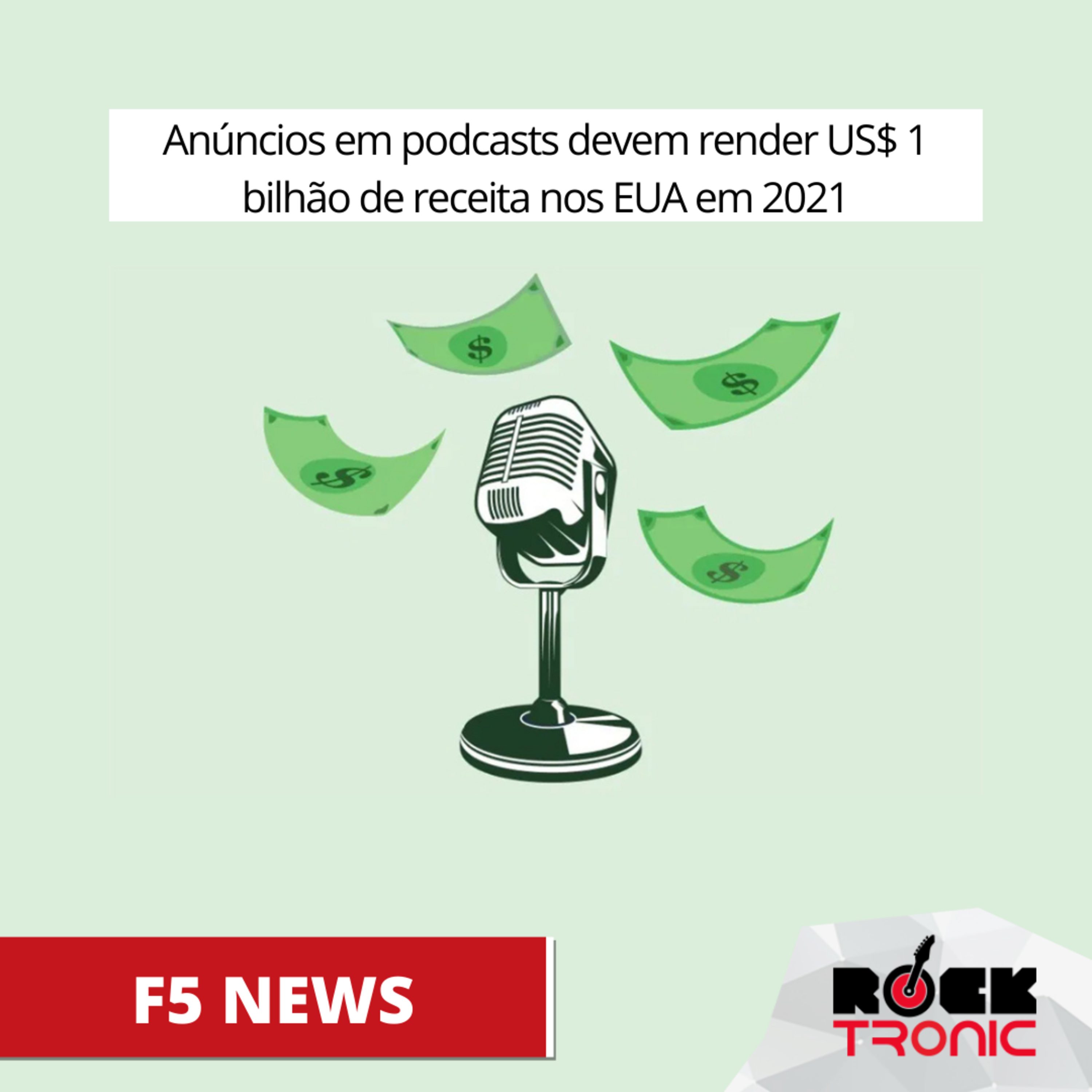 Anúncios em podcasts devem render US$ 1 bilhão de receita nos EUA episode artwork
